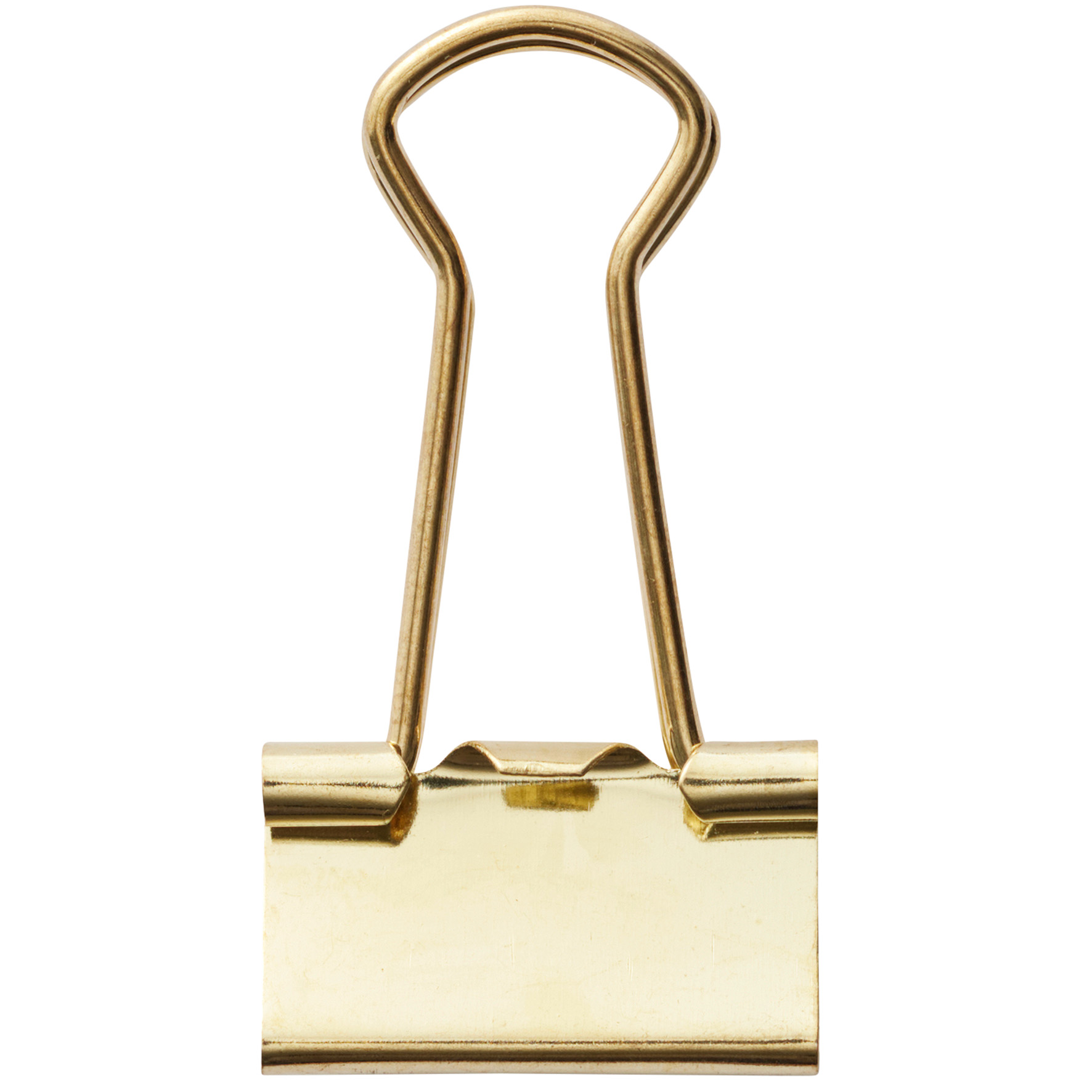 [2331002] Pappersklämma 19mm guld 10/fp