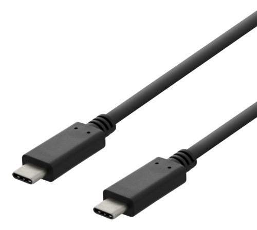 [8564563] Laddkabel USB-C till USB-C 3 m svart
