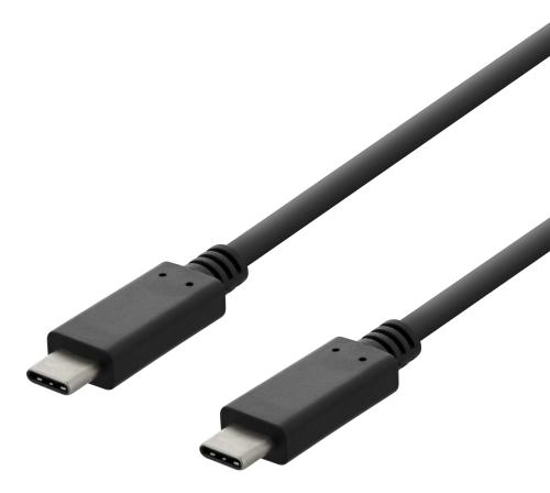 [8564562] Laddkabel USB-C till USB-C 2 m svart