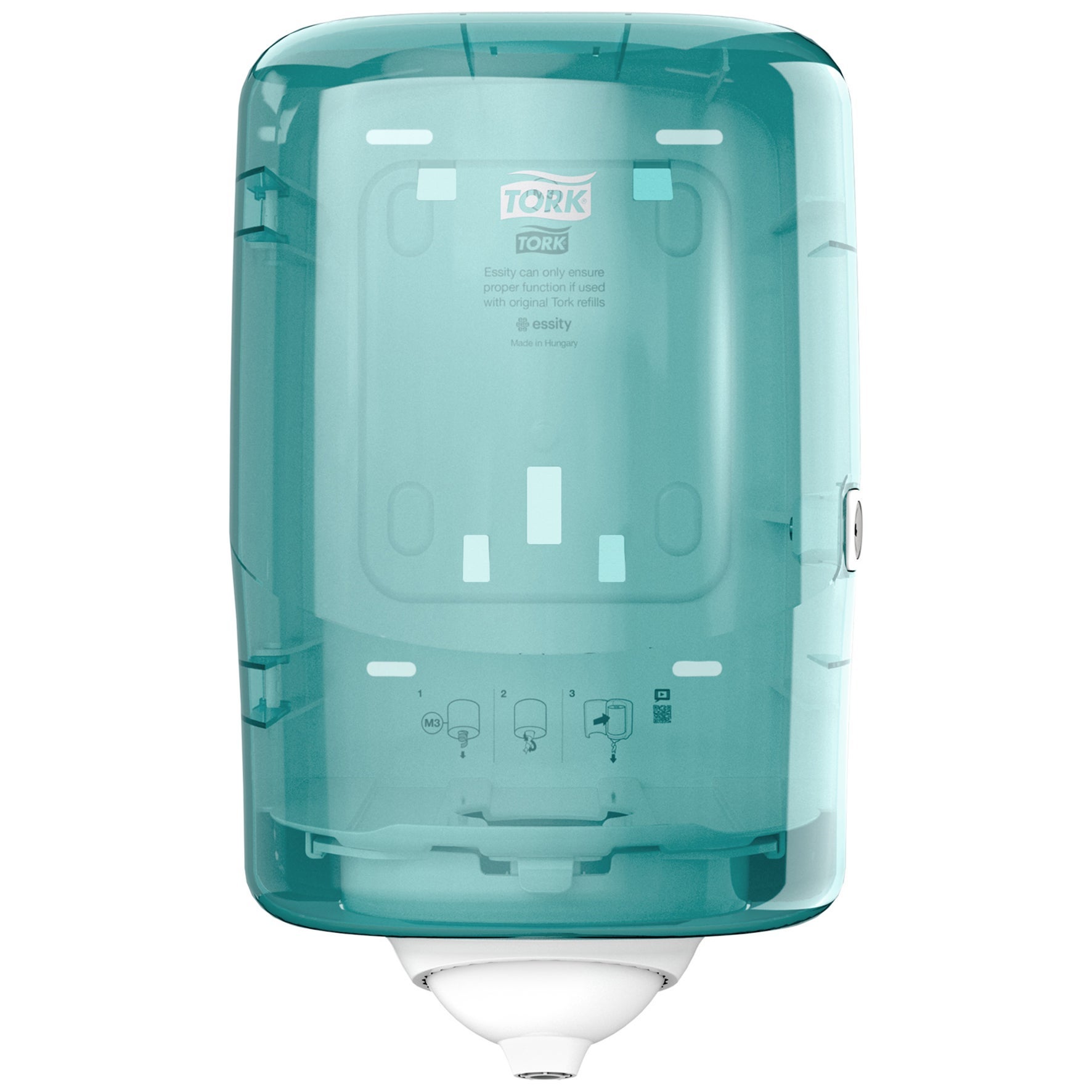 [8564706] Dispenser Tork M3 Reflex® Mini vit/turkos