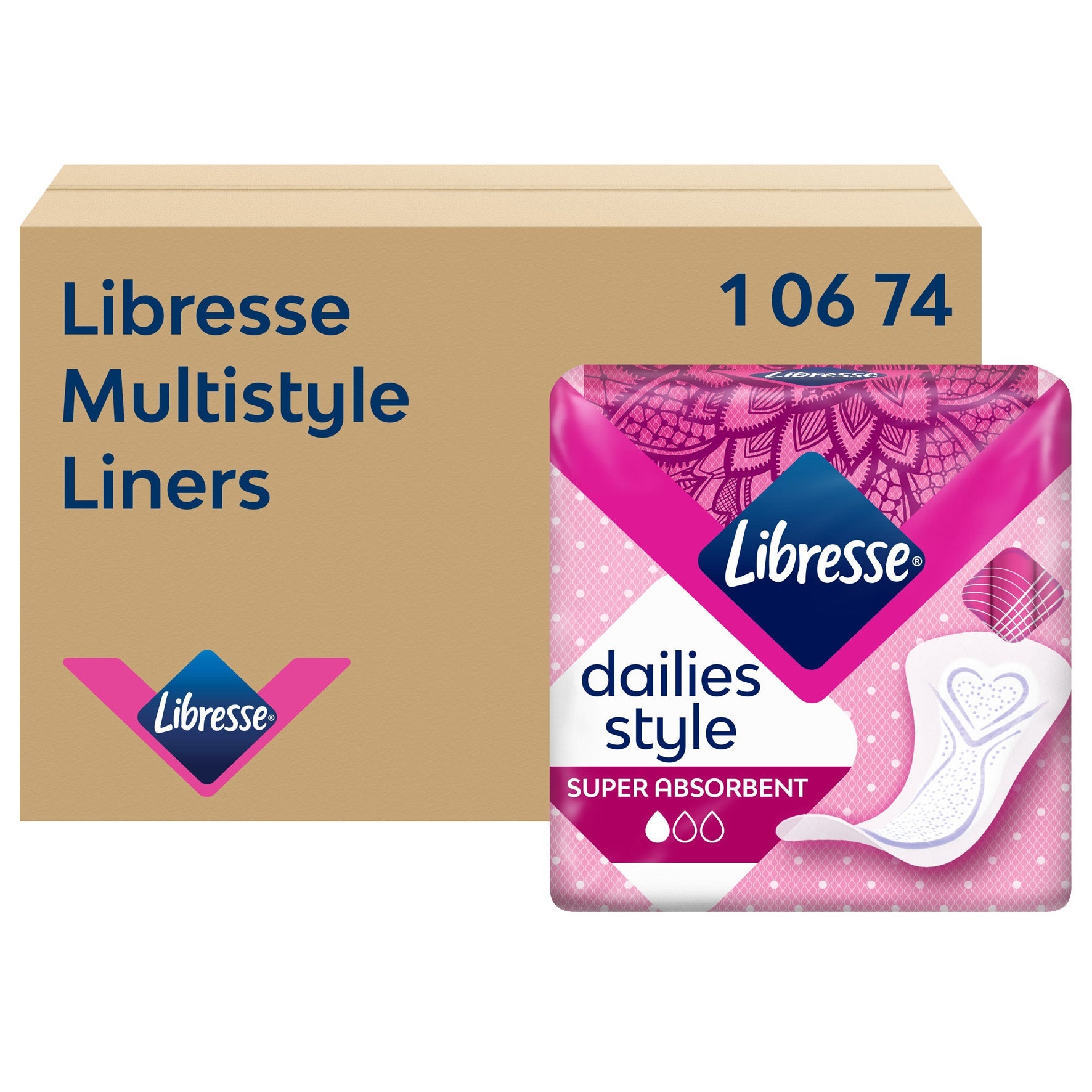 [8563394] Trosskydd Multistyle refill Libresse 150-pack