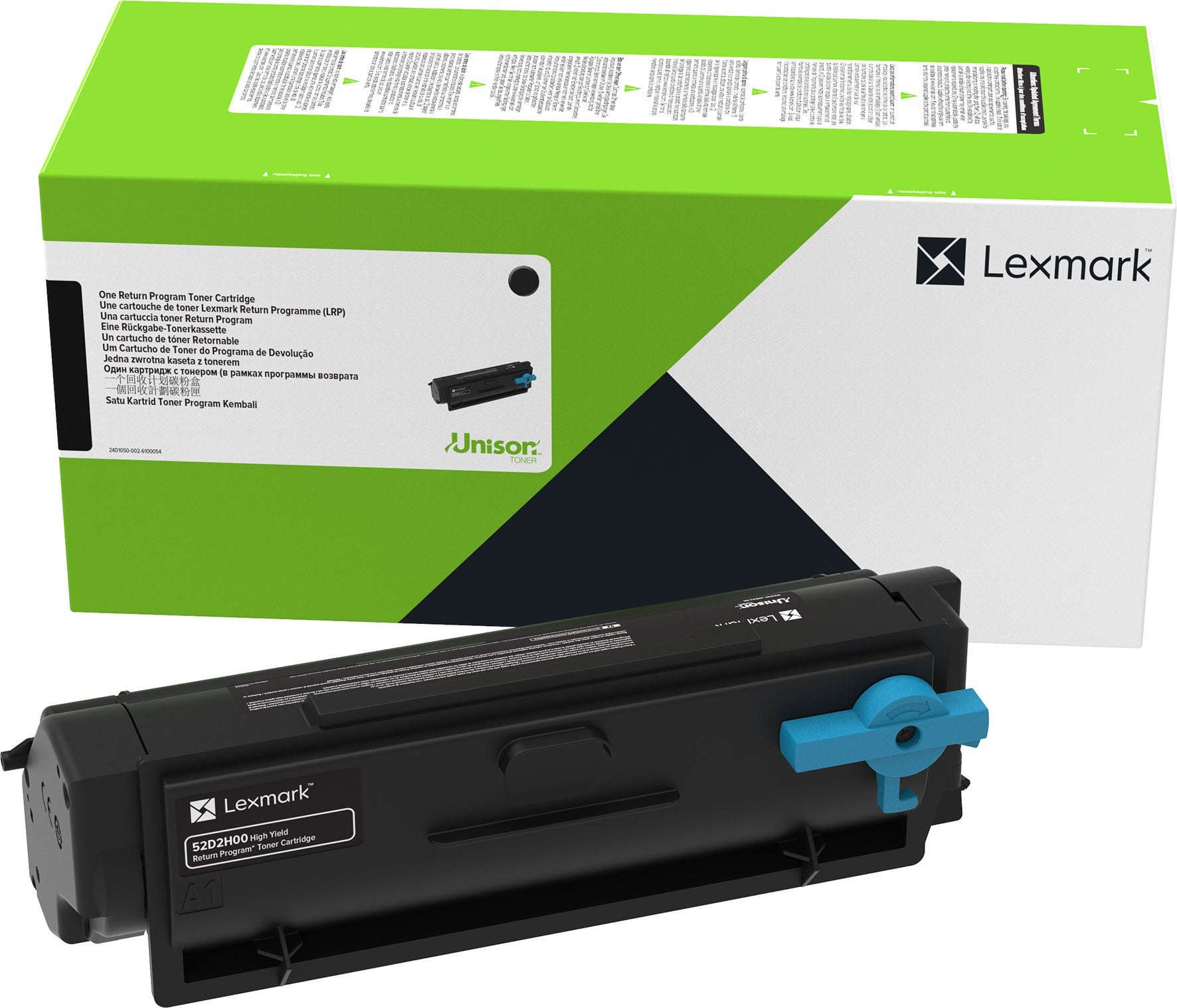 [2245819] Toner Lexmark 55B2X0E svart 20k