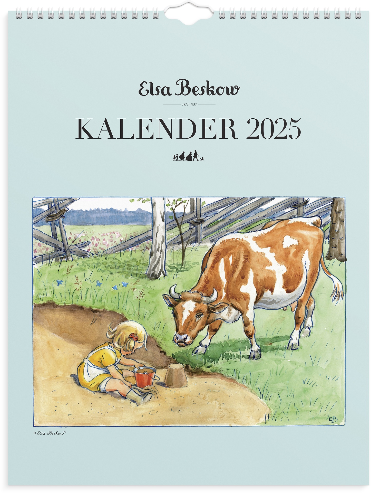 [61174825] Väggkalender Elsa Beskow 2025