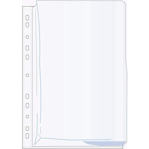 [W226170] Plastficka bälg PP präglad 0,17 A4 25/fp (kopia)