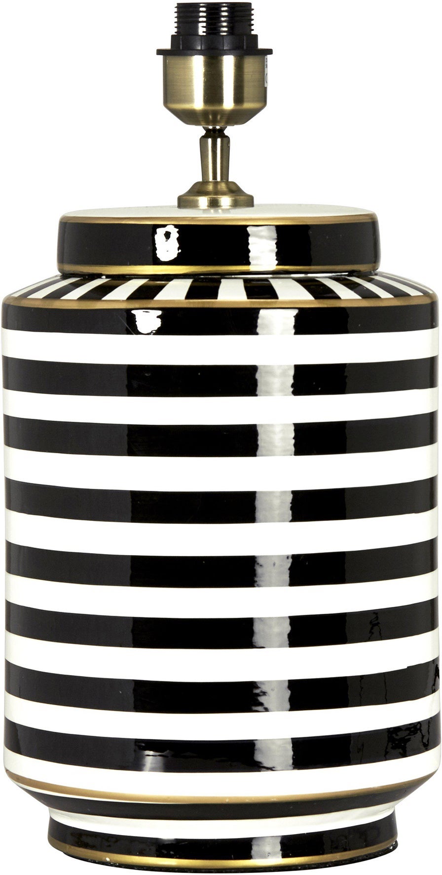 [8555208] Lampfot Gatsby Svart 43 cm