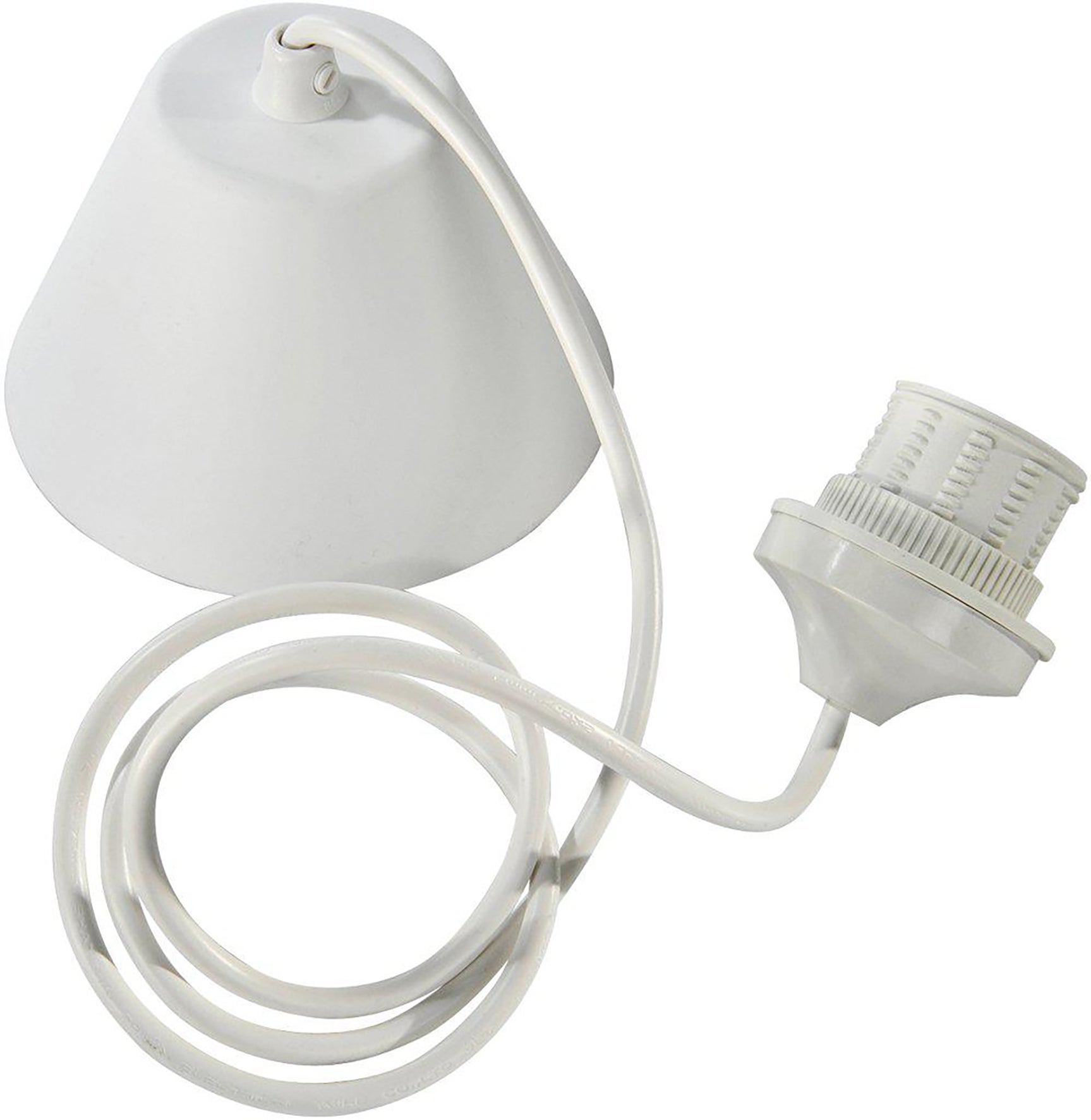 [8555409] Takupphänge EU Vit sladd 1,2 m