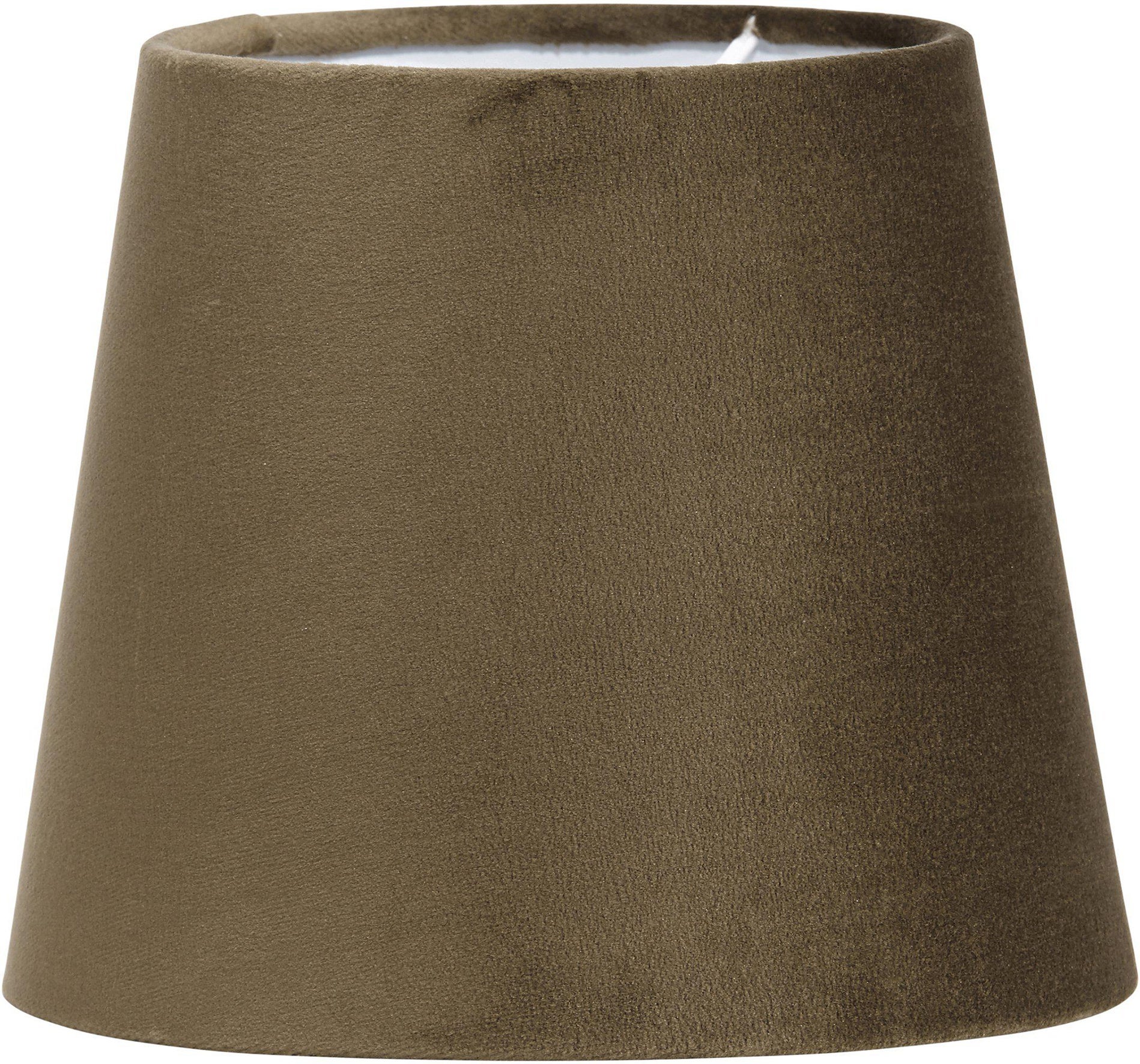 [8555415] Lampskärm Sammet Mia Brun 17cm