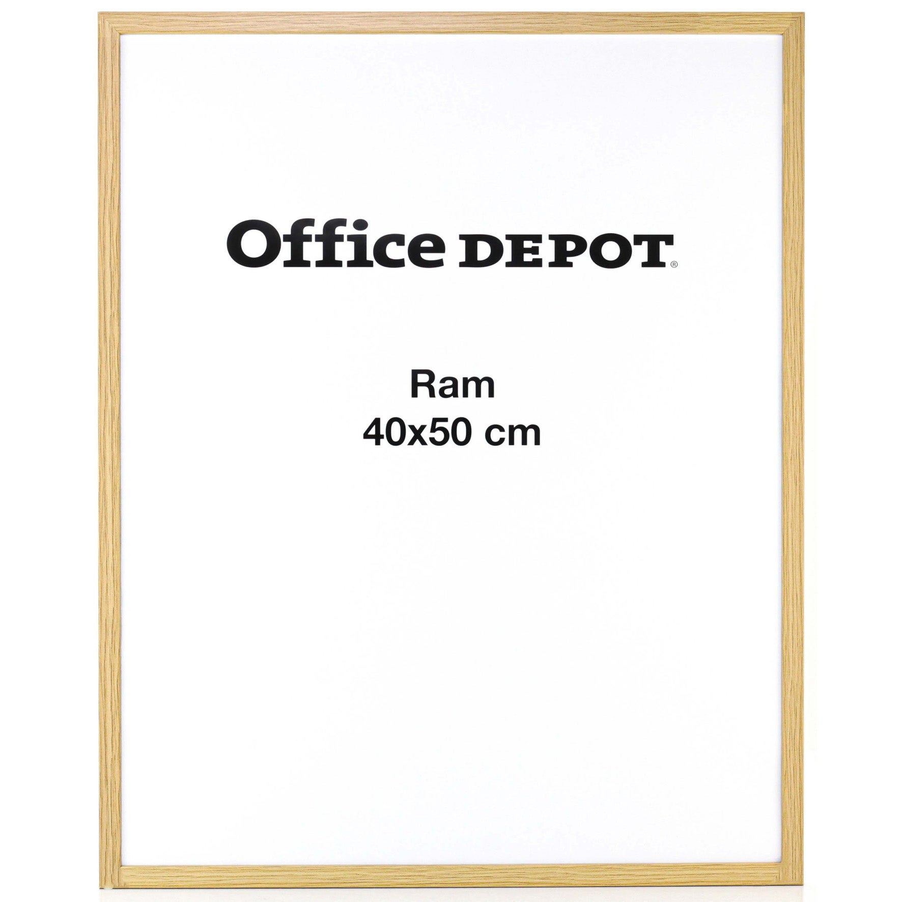 [8556943] Ram furu med ekfolie 40x50 cm