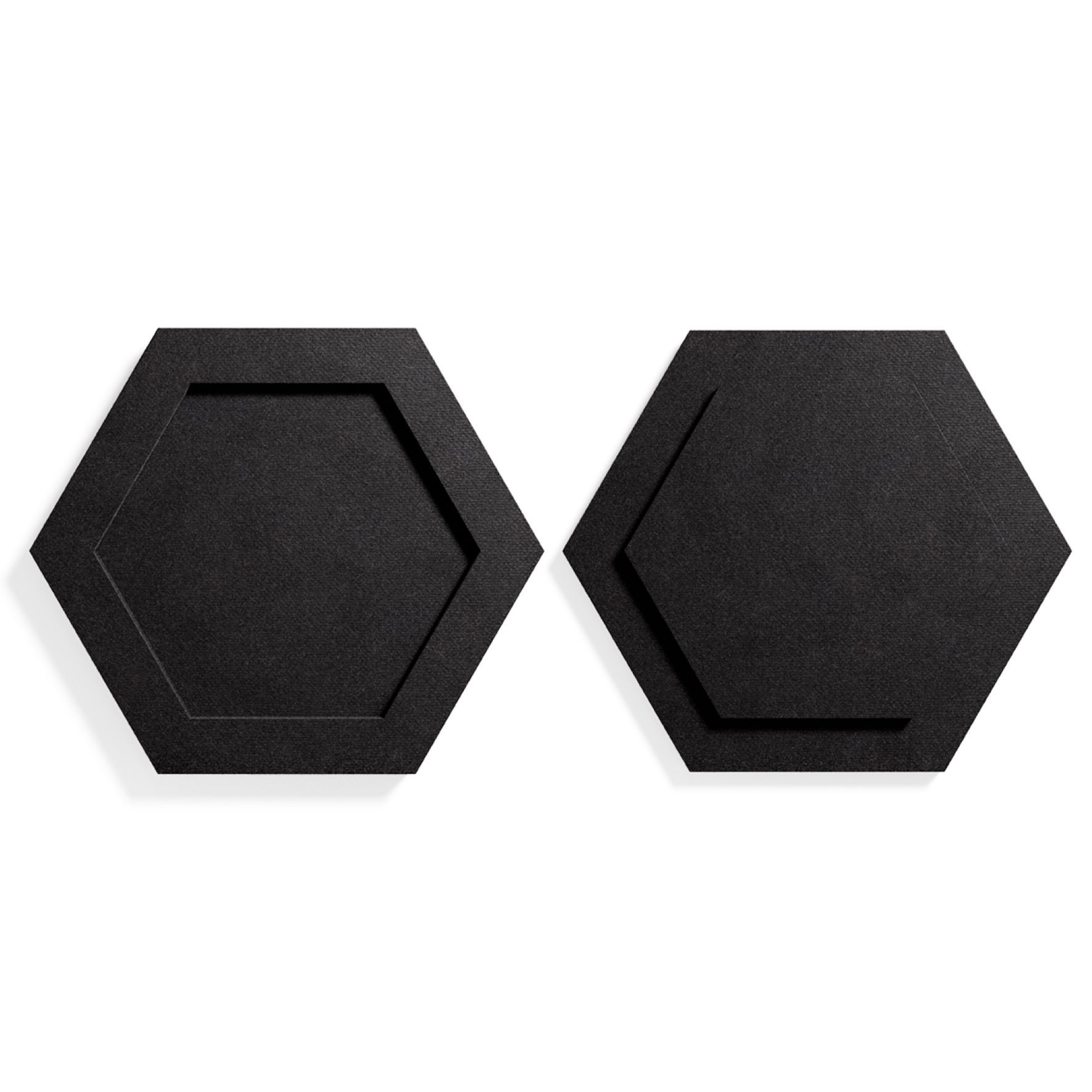 [8559372] Ljudabsorbent Edge 2-pack svart
