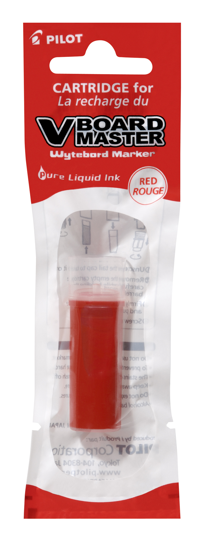 [E2409472] Refill Pilot V Board röd (kopia)
