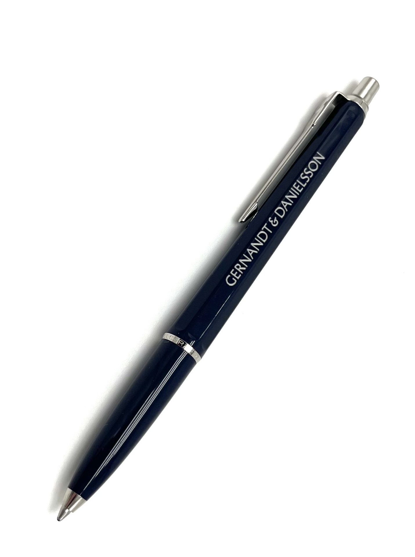 [EEGERNA2001] Penna Ballograf Blå med silverdetaljer och logo 50st/fp
