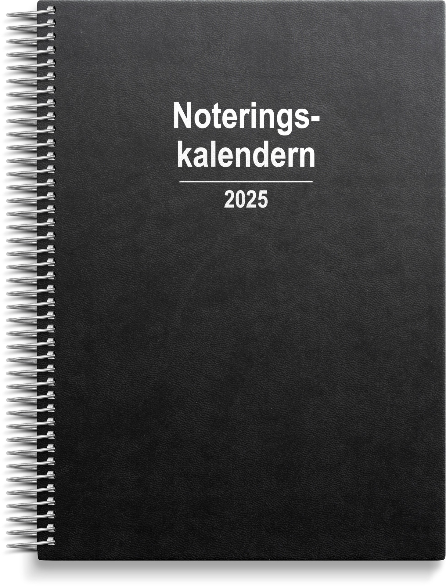 [61123025] Noteringskalendern 2025 svart