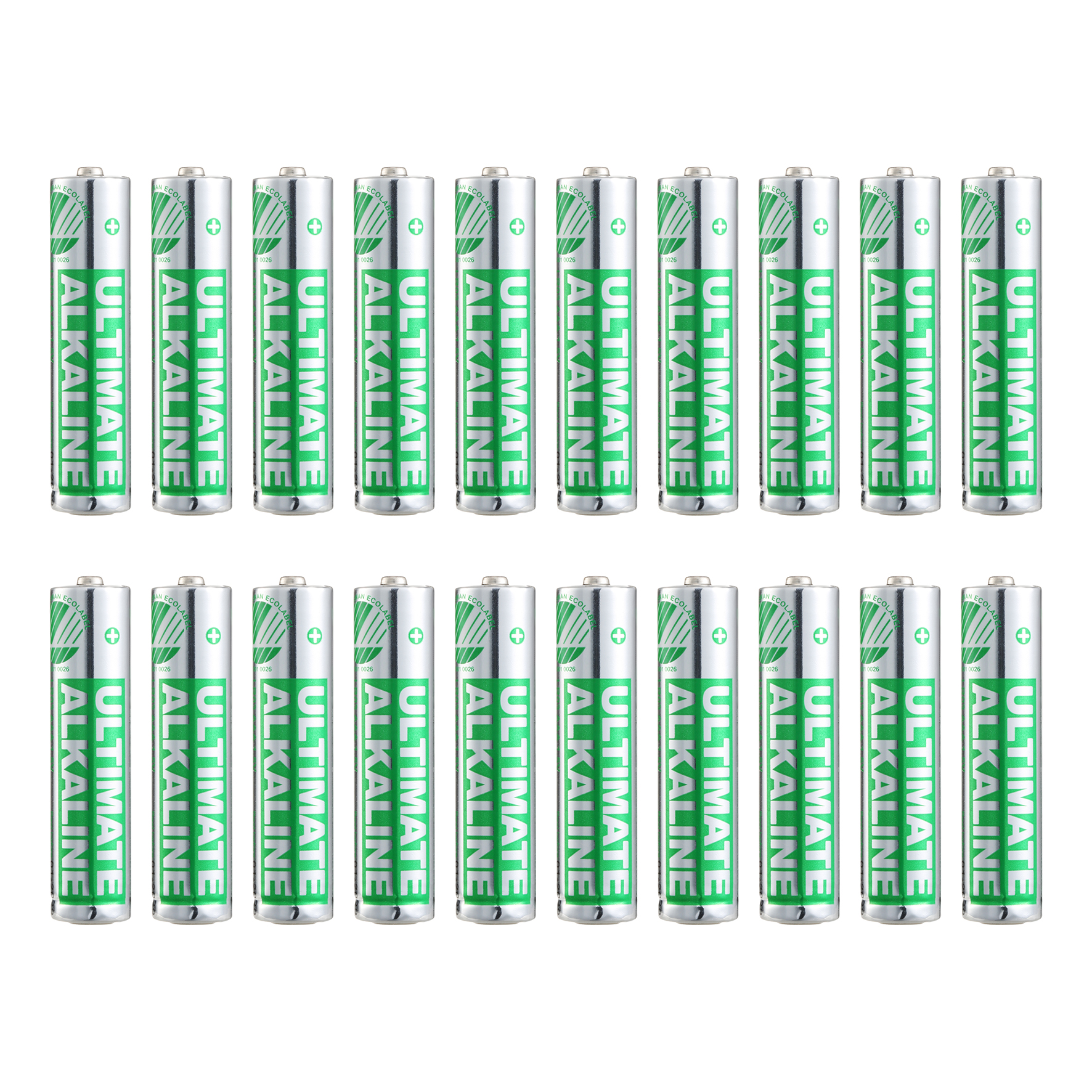 [8560457] Batteri Svanenmärkt Deltaco Alk AAA 20 st/fp