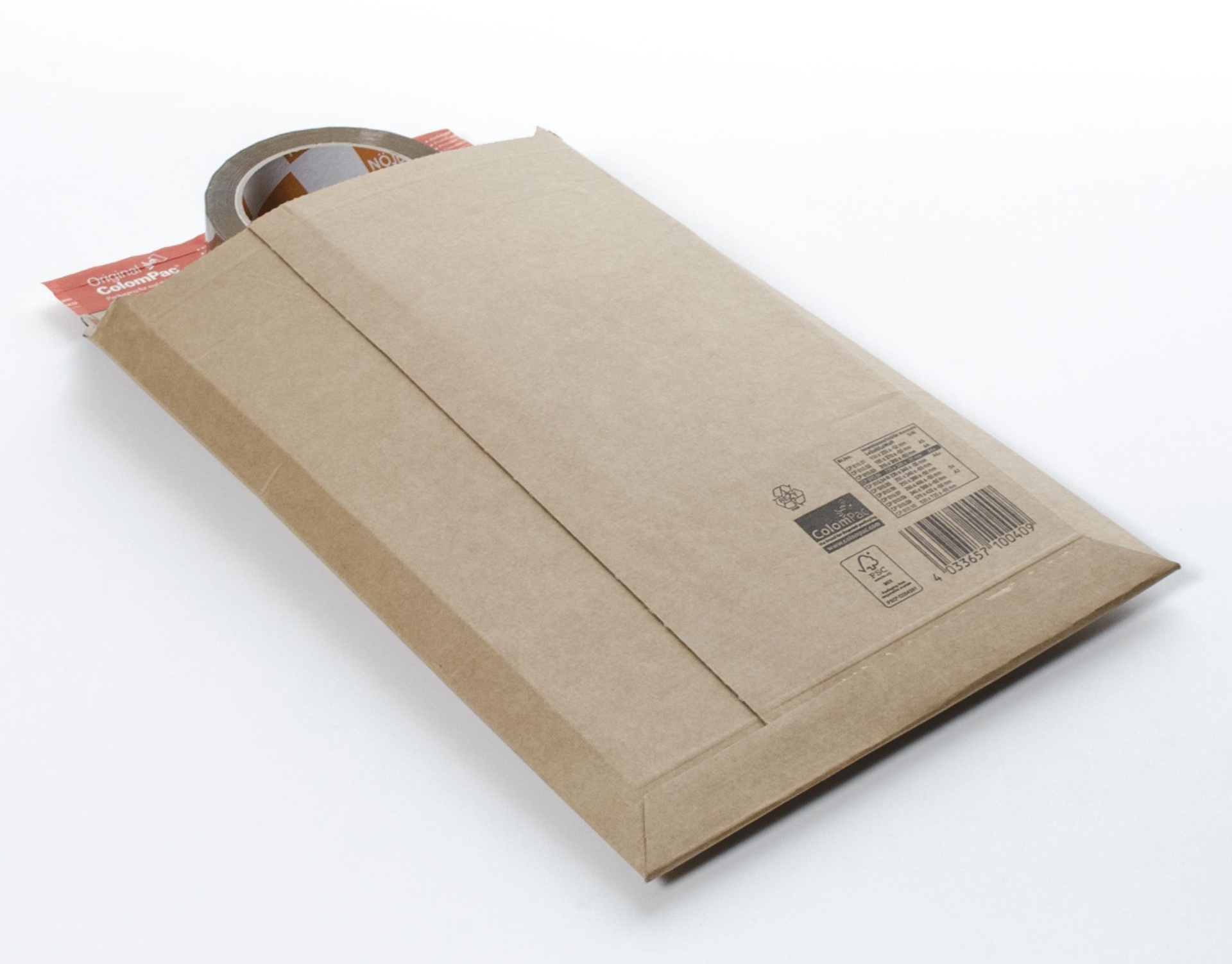 [8564820] Wellkuvert 235x340x35mm Brun