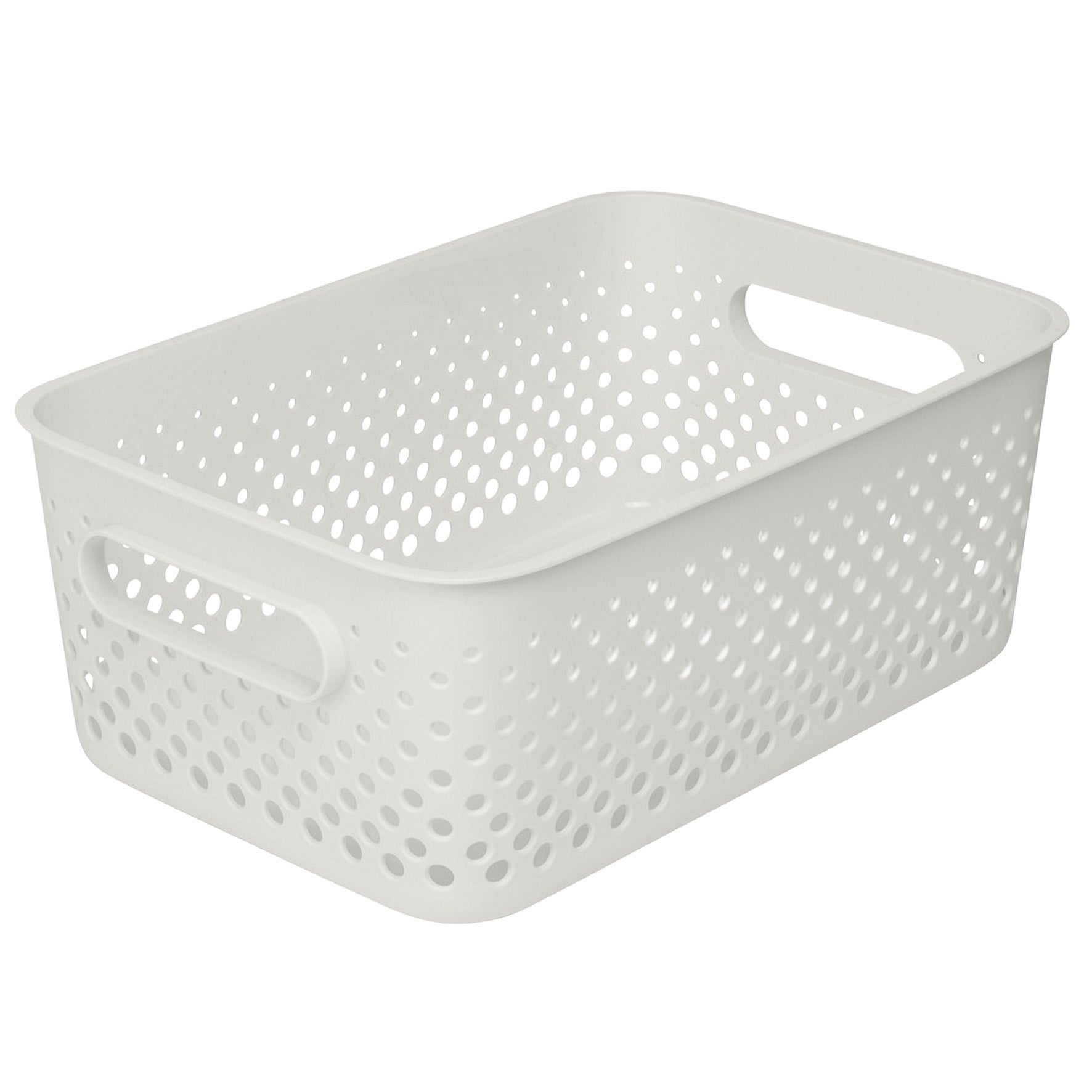 [2362530] Förvaringslåda Essence M 29,5x20x12cm Vit
