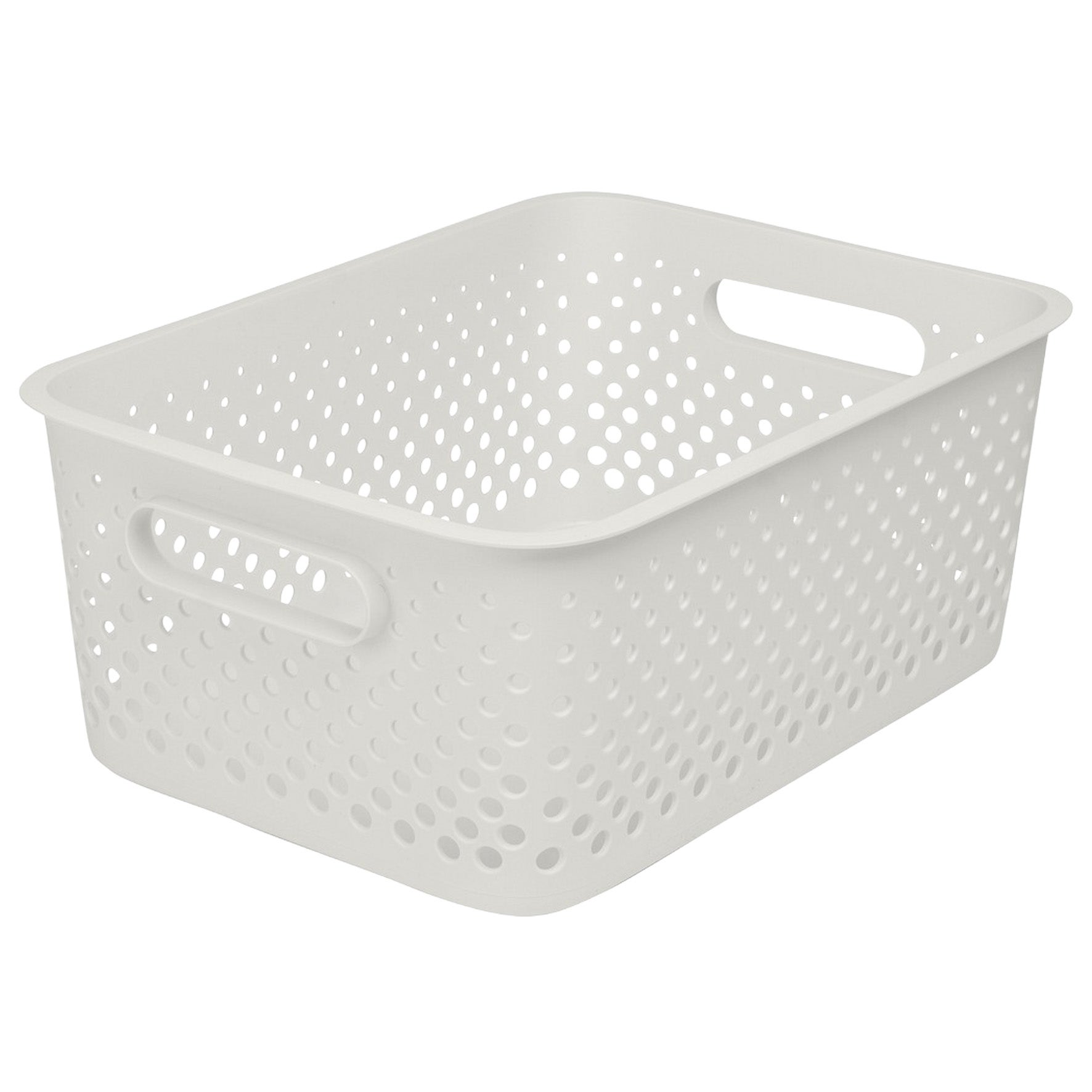 [2362560] Förvaringslåda Essence L 36,5x27x15cm Vit