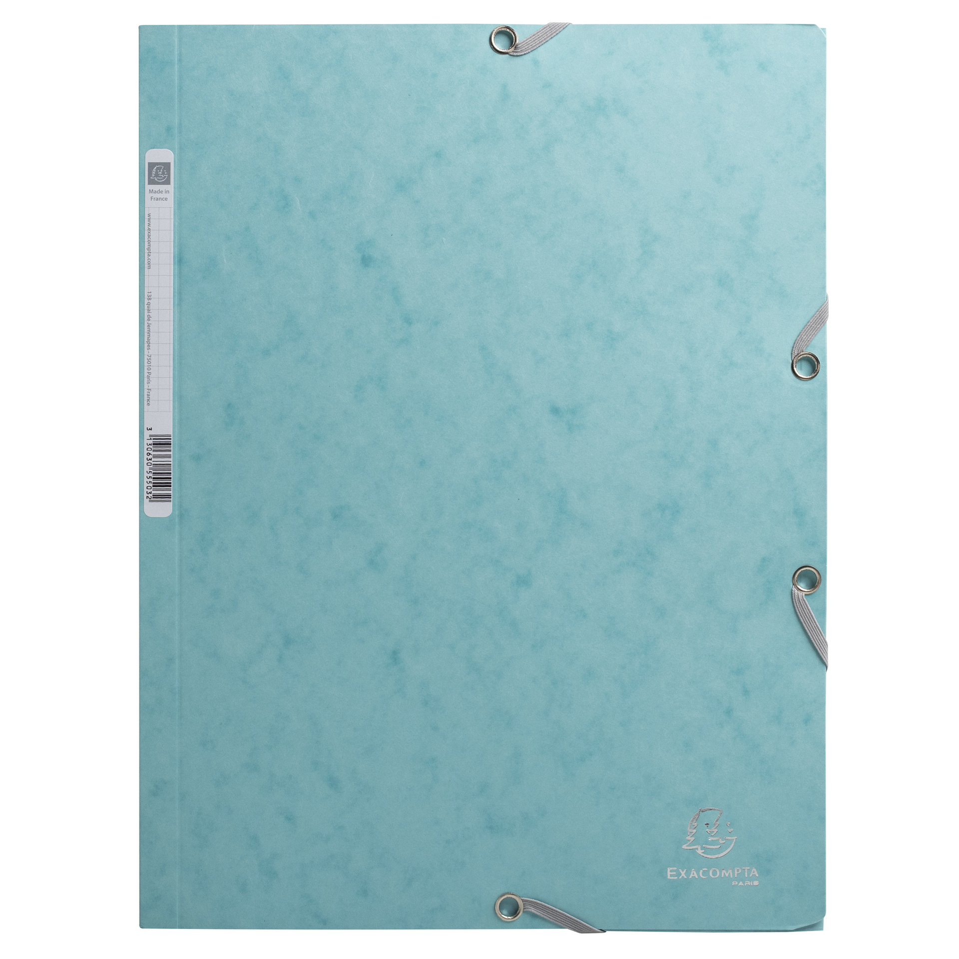 [2669985] Snoddmapp A4 3-kl frosted blue