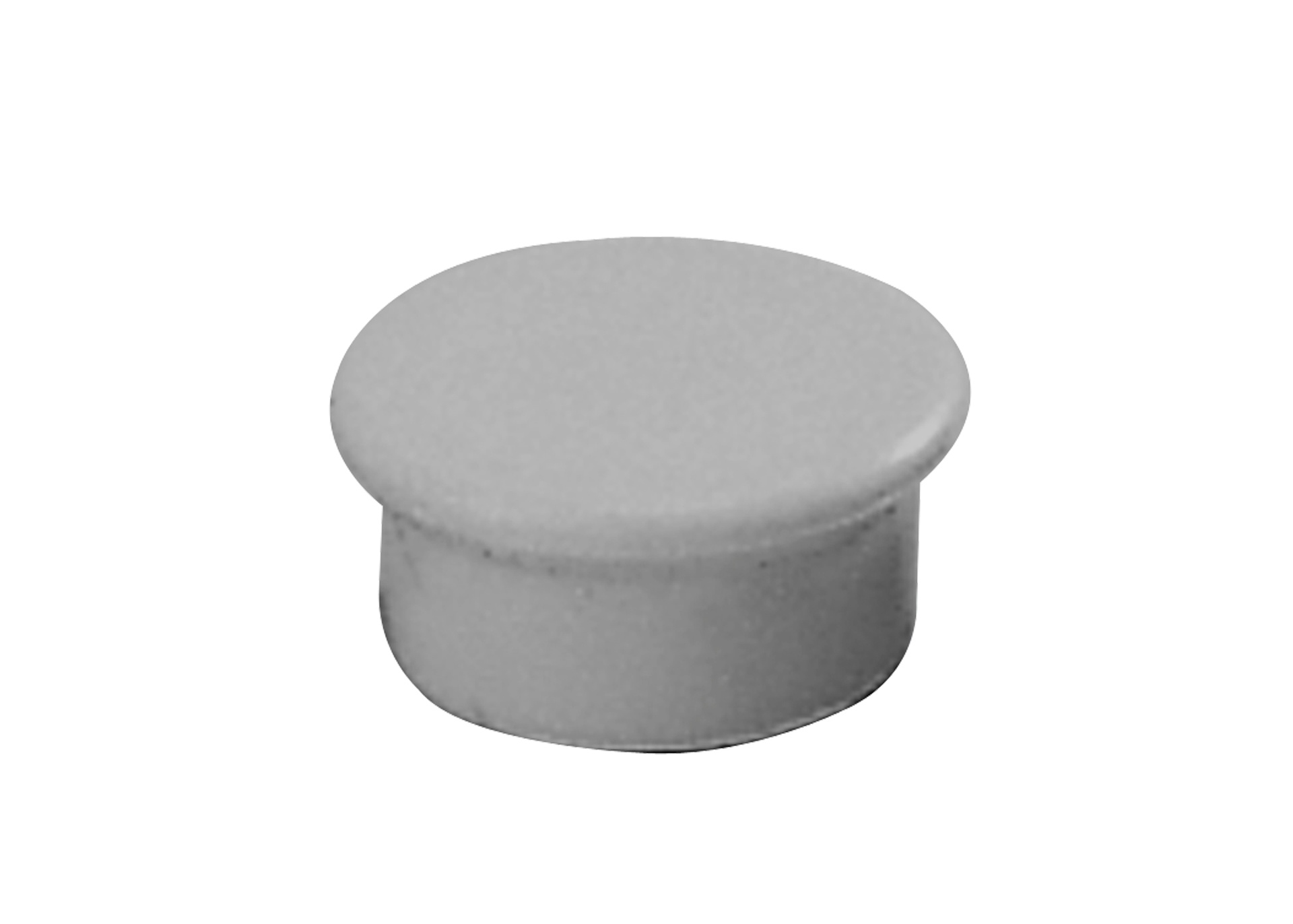 [8565809] Magnet 13mm grå 10-p