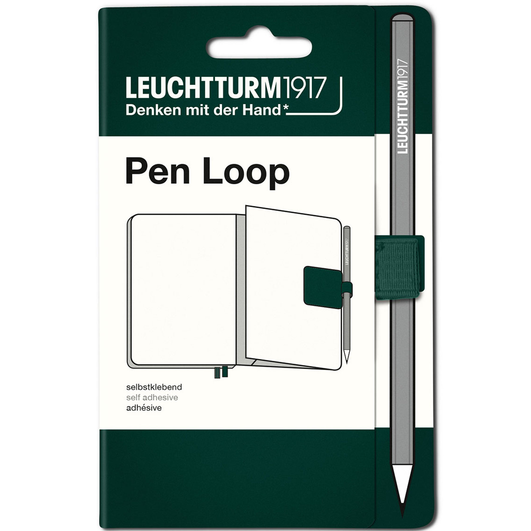 [2369982] Pen loop forest green