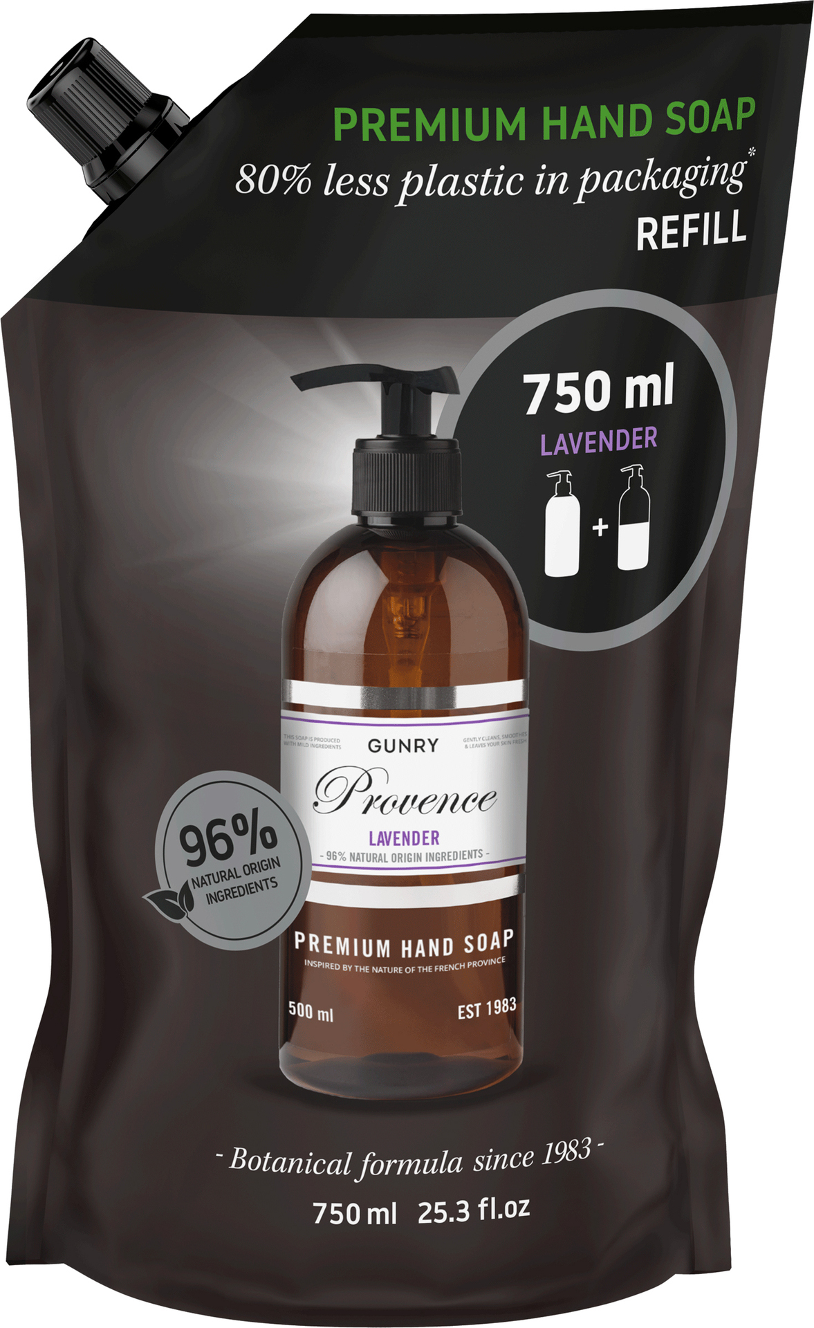 [8564604] Handtvål ref Lavendel 750ml