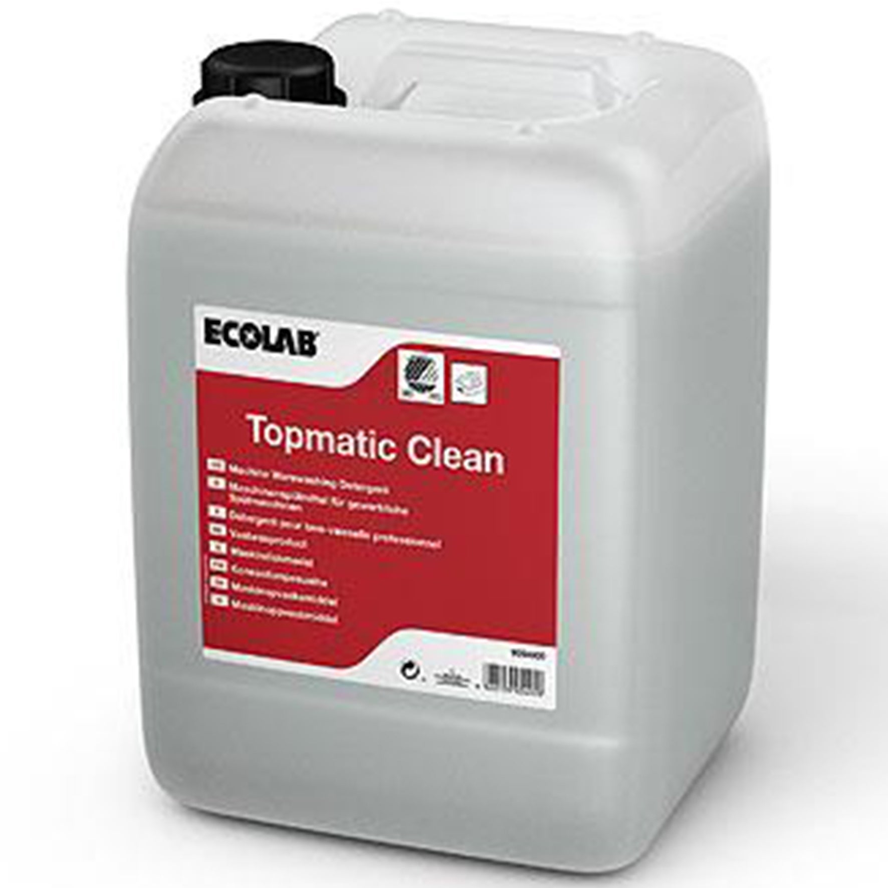 [8565539] Maskindisk Topmatic Clean 10 liter