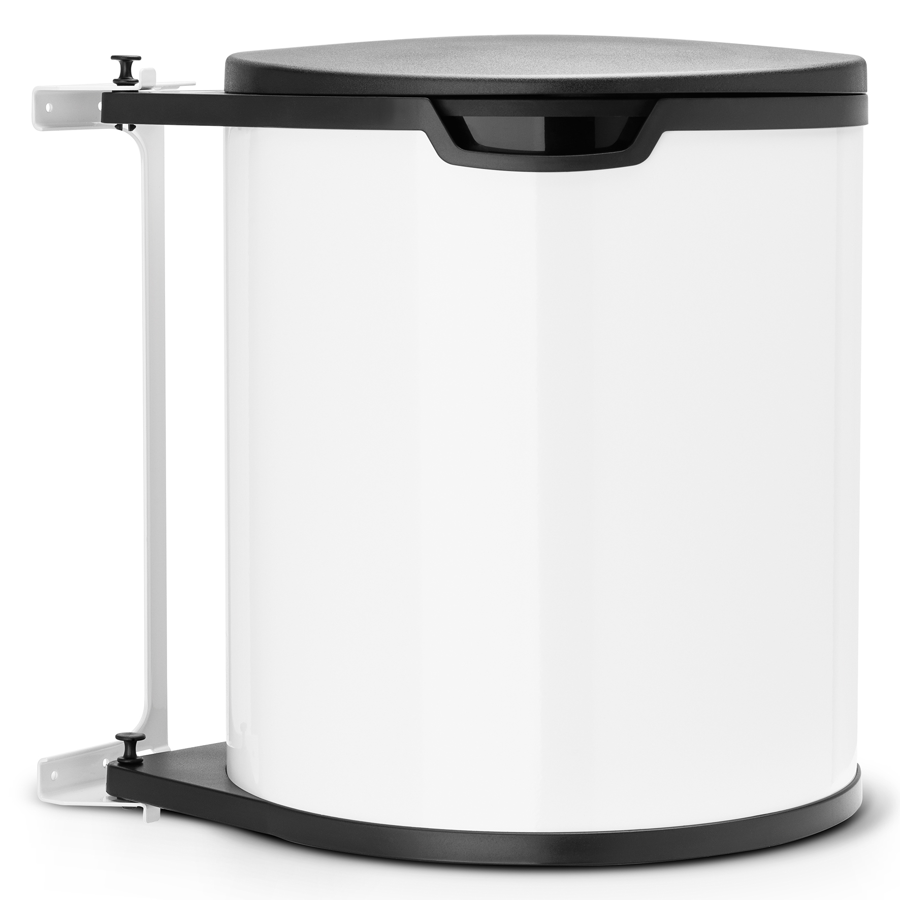 [8565971] Avfallshink Bänkskåp vit 15L