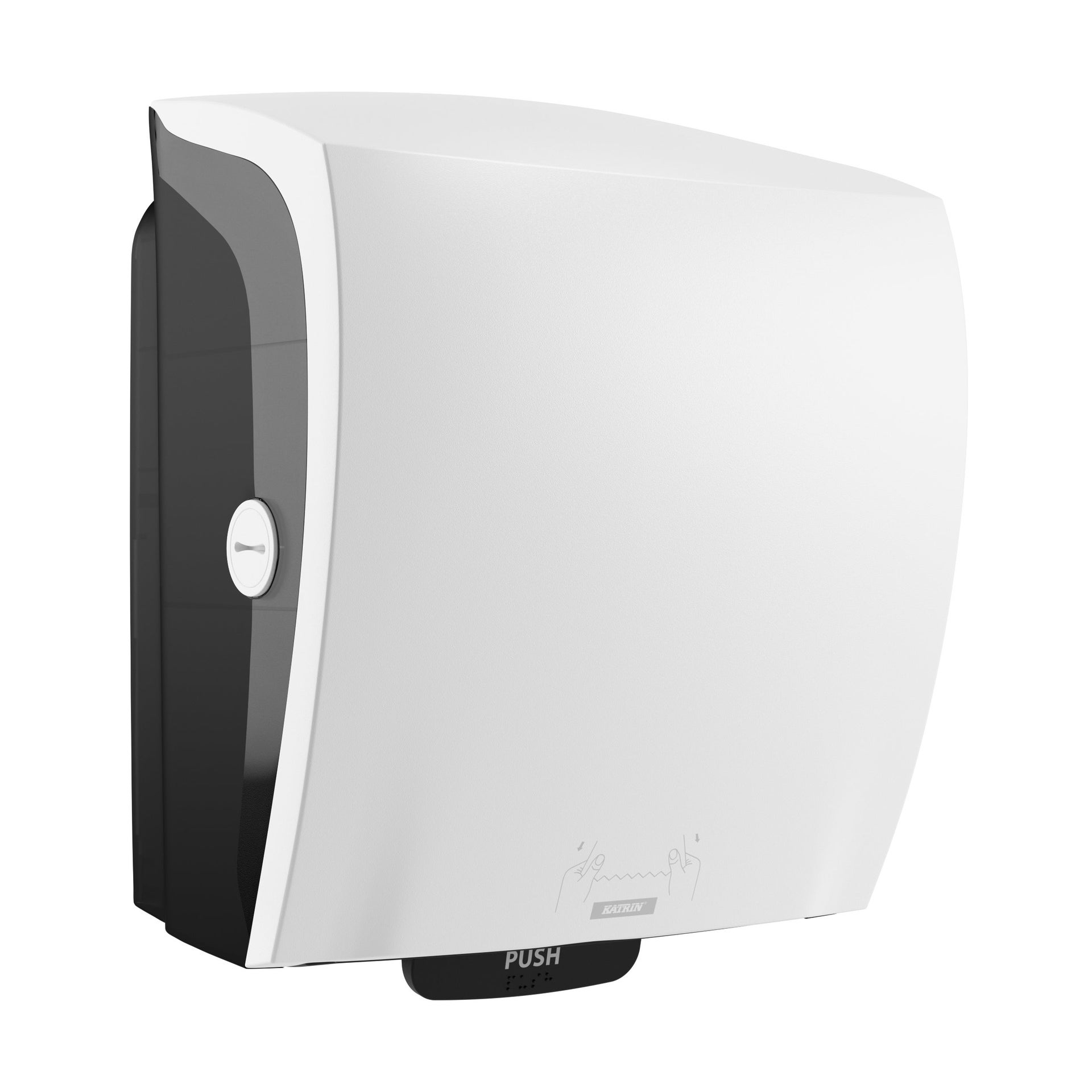 [8563250] Dispenser handdukar System vit