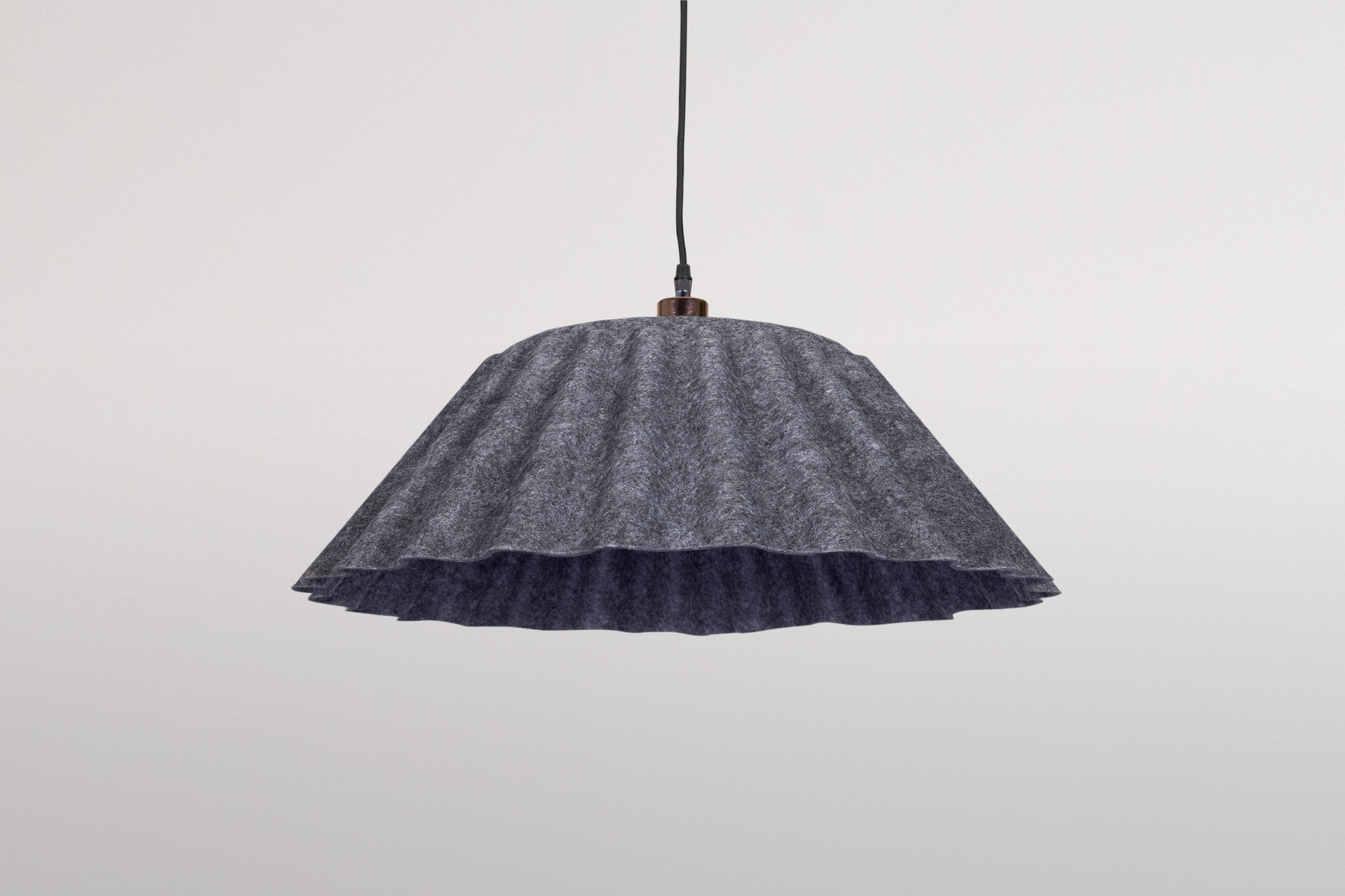 [8563476] Lampskärm SilentPendant mörkgr