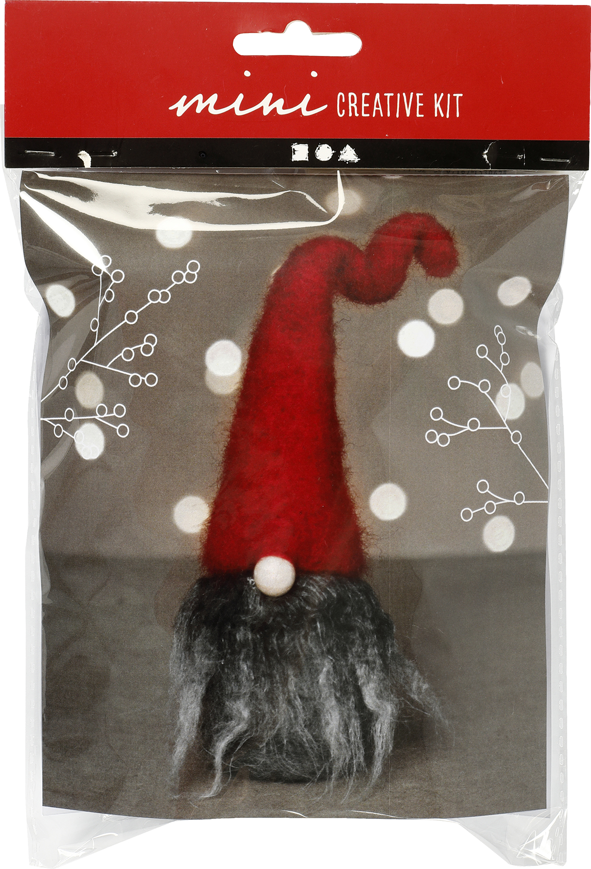 [8310243] Kreativt kit Tomtenisse skägg