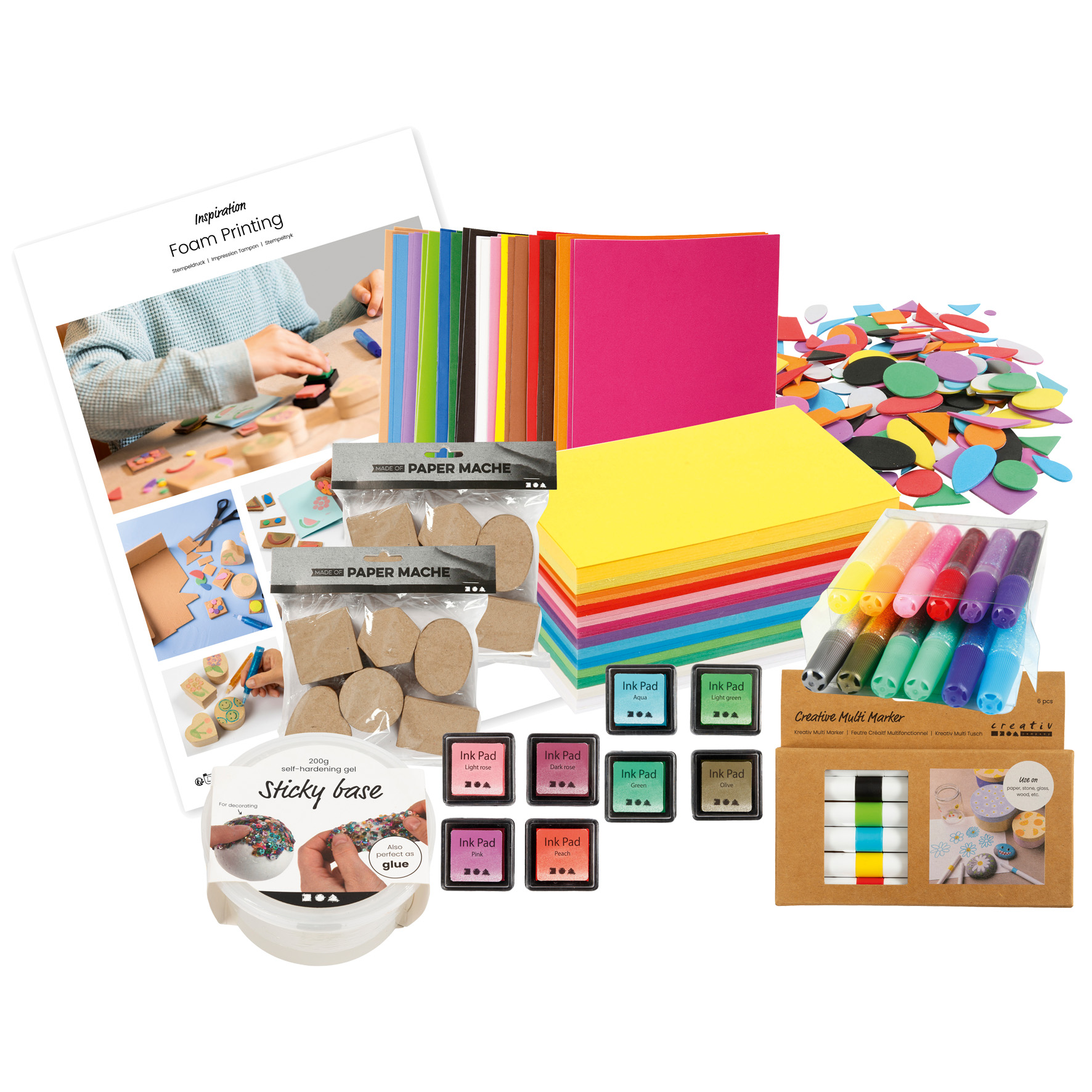 [8310342] DIY Mix stämpeltryck/kort/ask