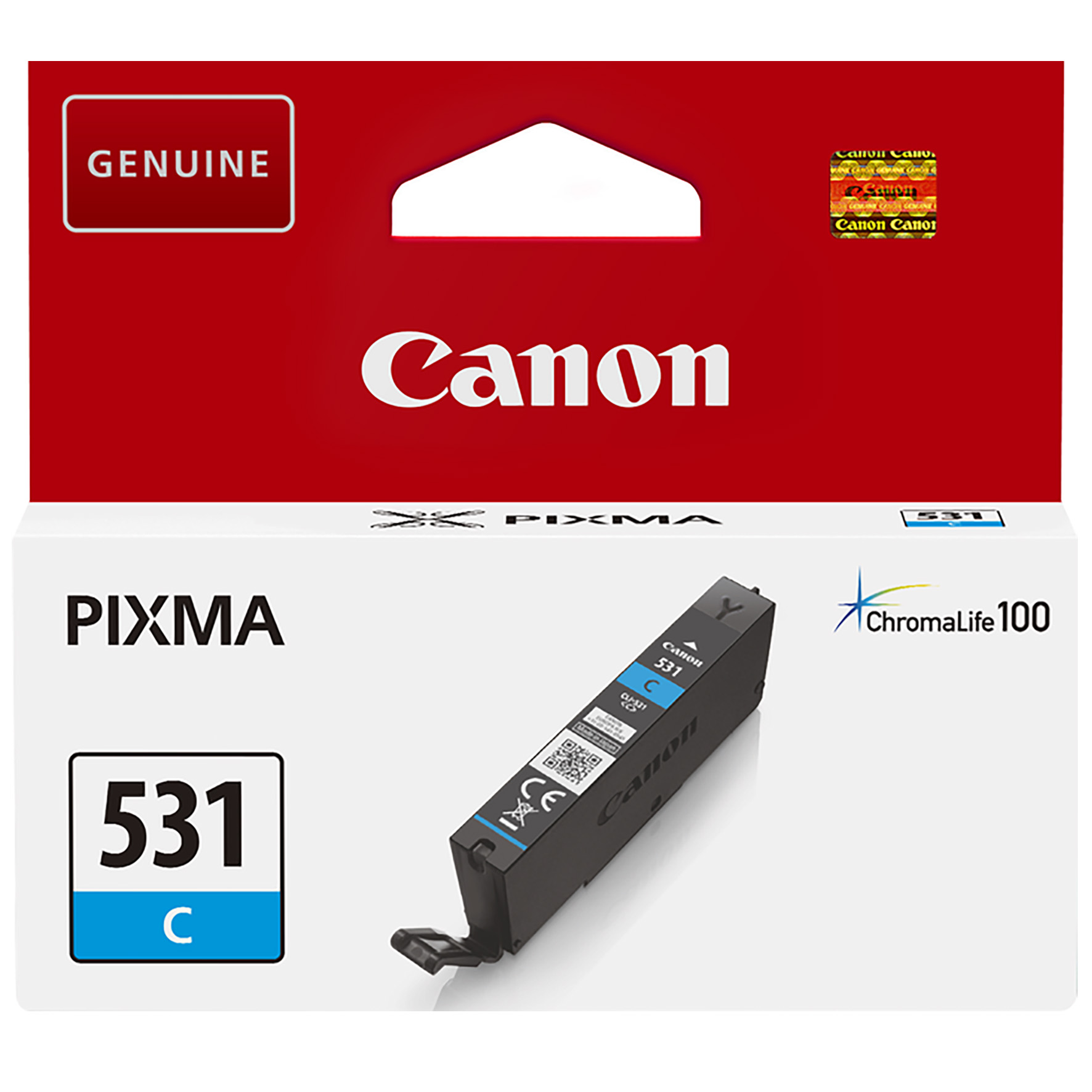 [8566100] Bläckpatron Canon CLI-531 Cyan