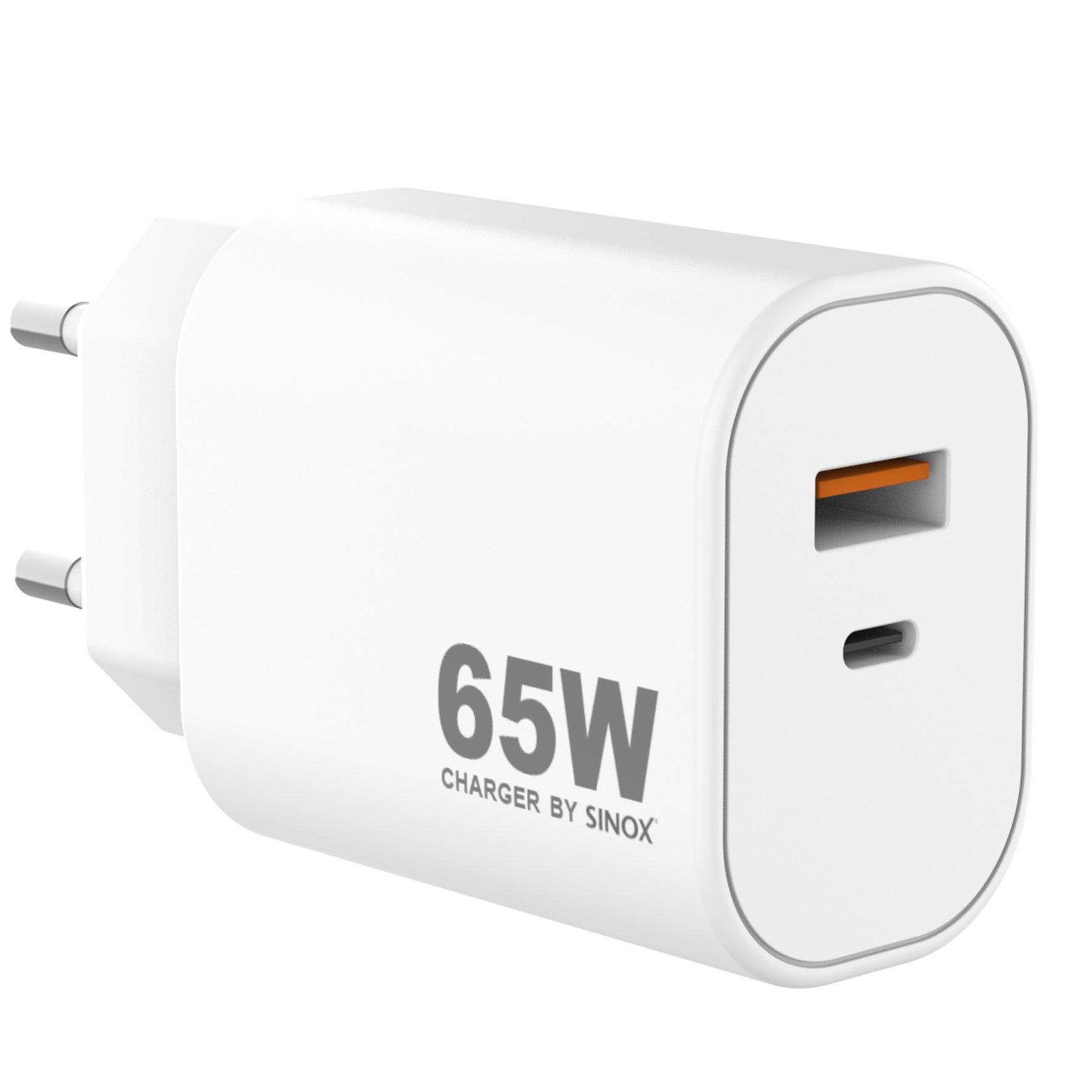 [8565269] Laddare USB-A+USB-C GaN PD 65W