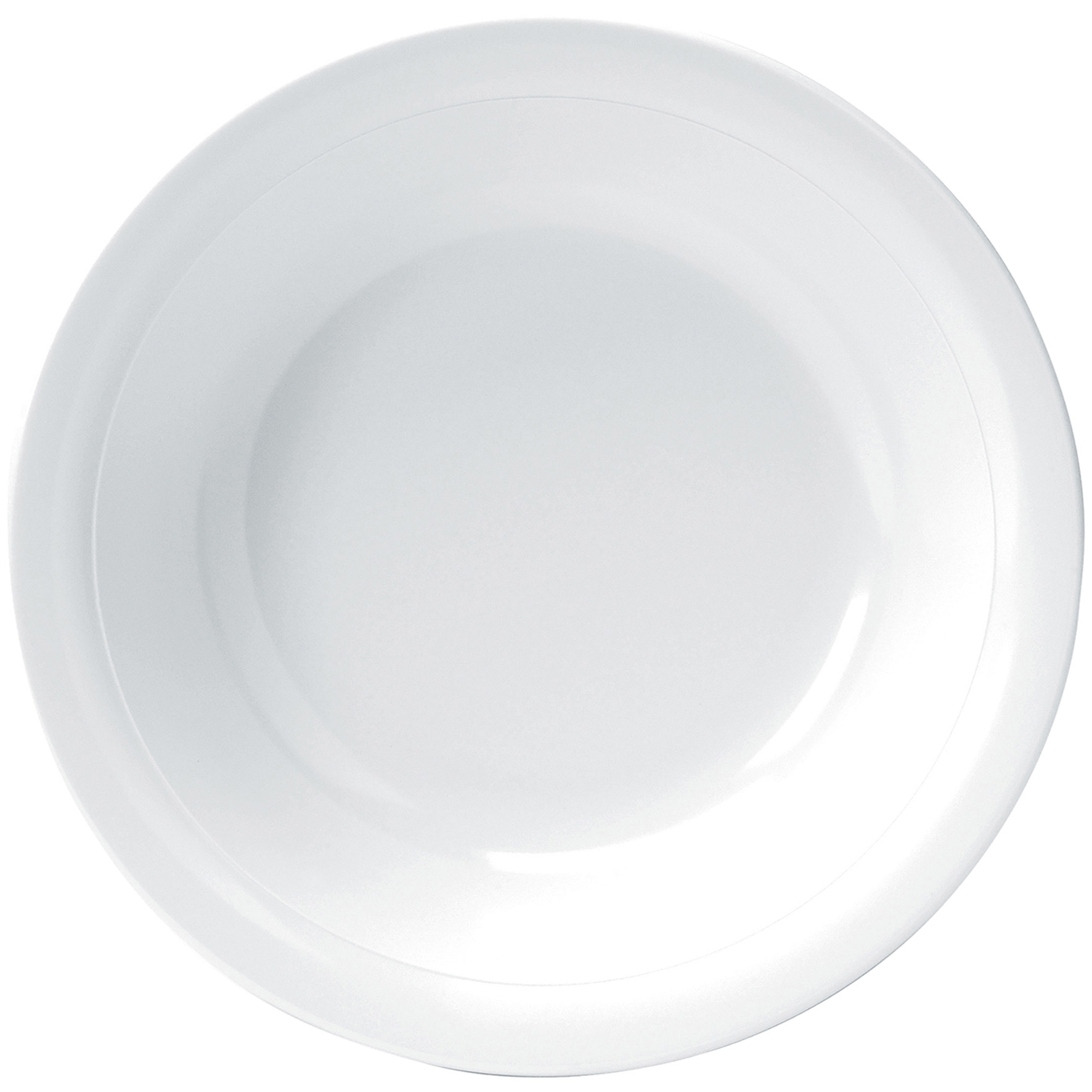 [8565308] Tallrik djup Ø 21 cm - Melamin