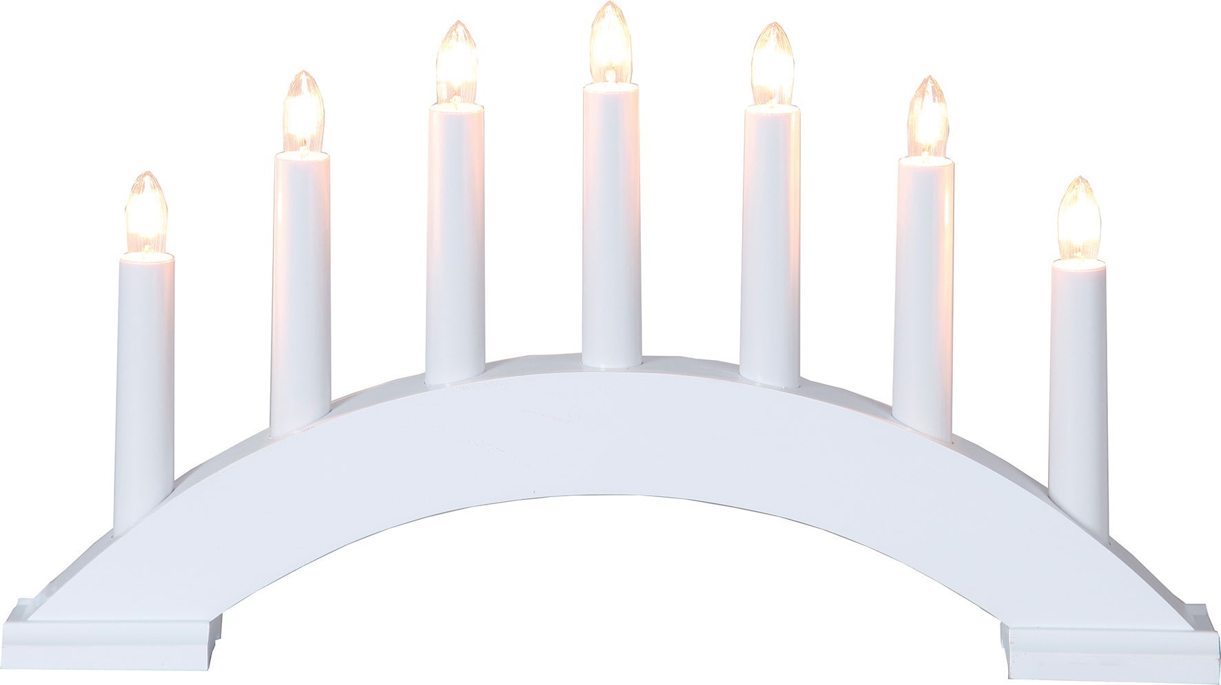 [8551902] Ljusstake Bea vit