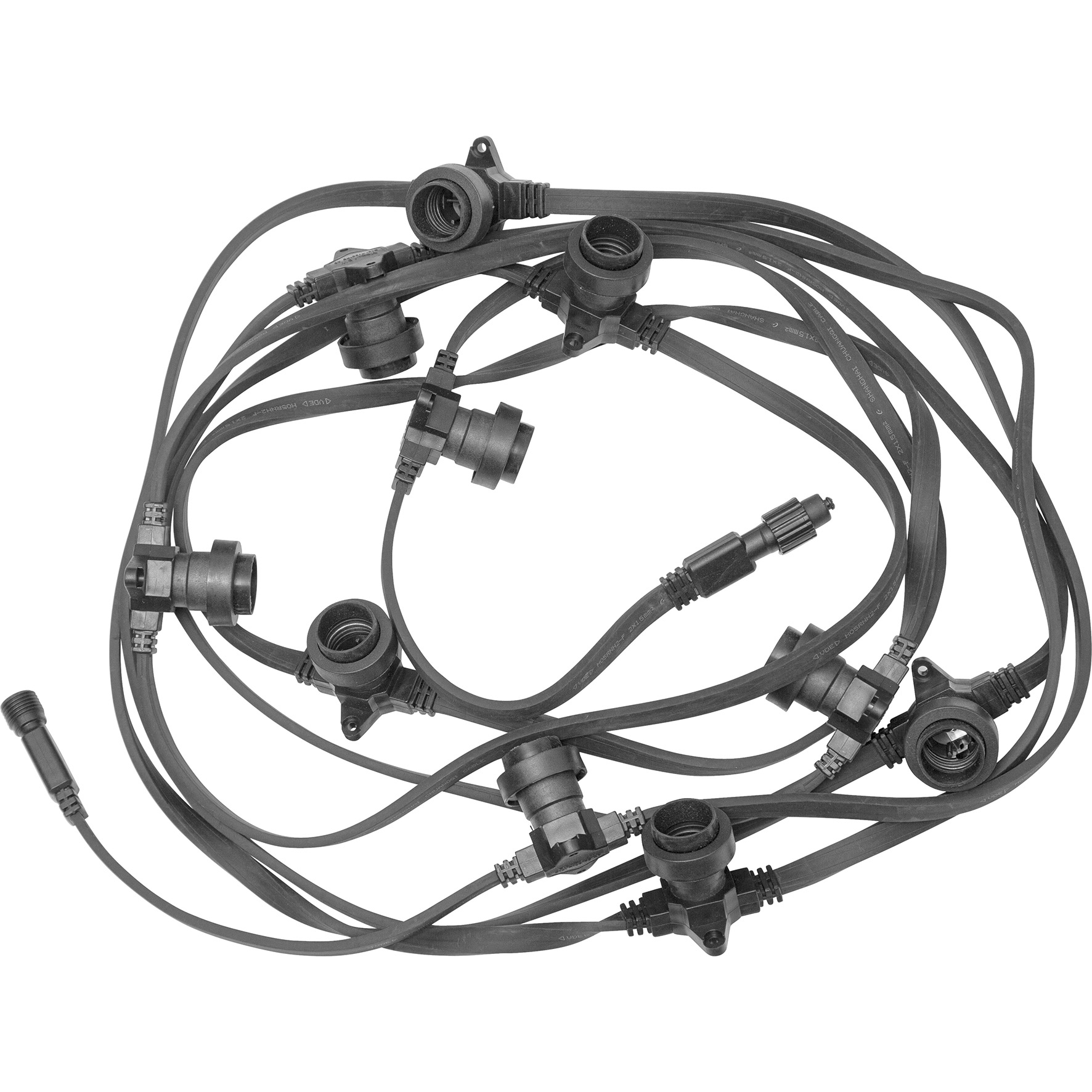 [8565287] Ljusslinga Connecta Flat E27