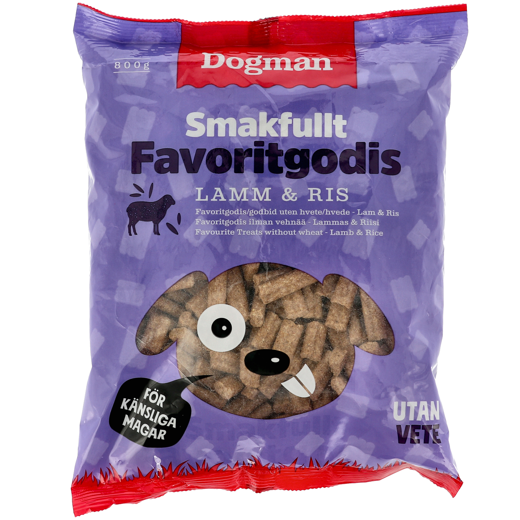 [8565602] Favoritgodis lamm och ris 800g