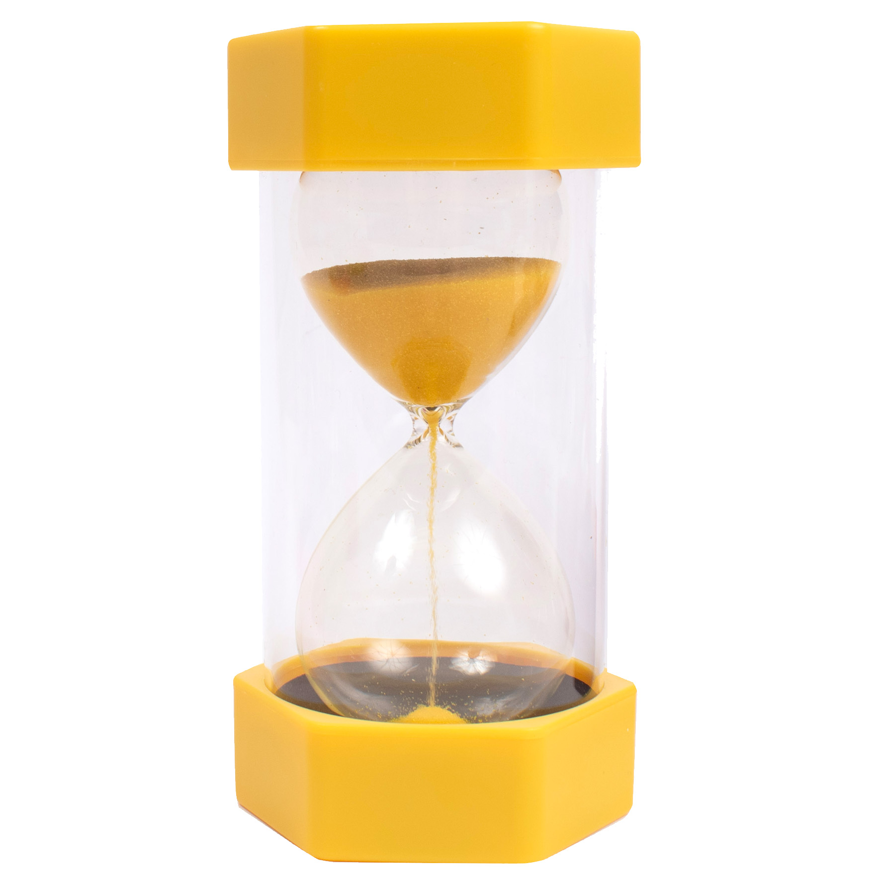 [8566488] Stort timglas 3 min, gul