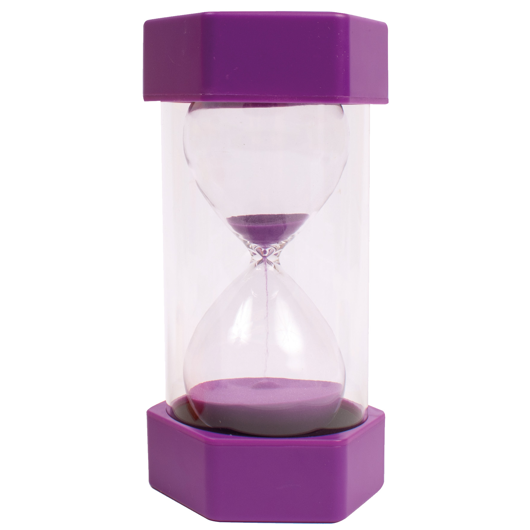 [8566491] Stort timglas 15 min, lila