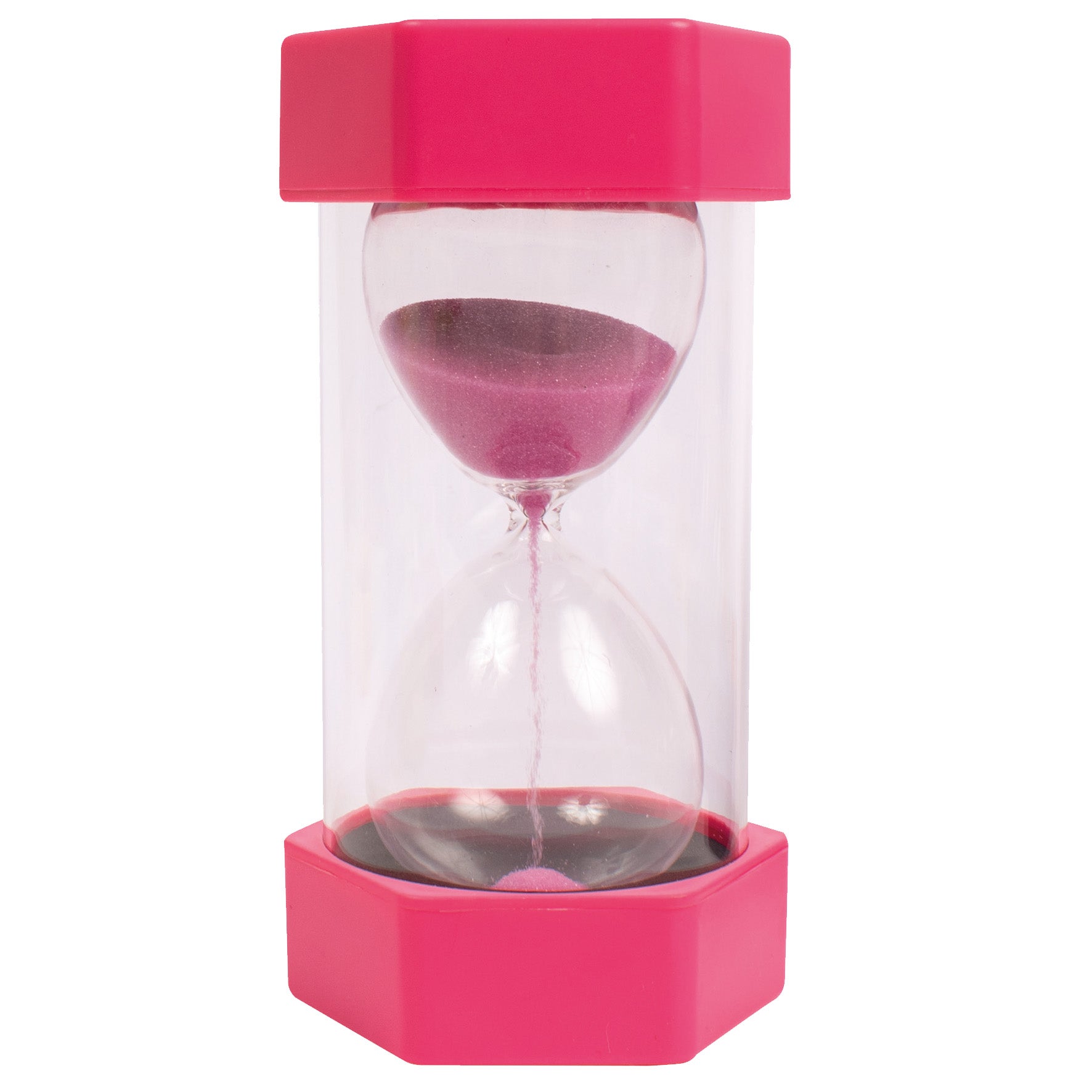 [8566487] Stort timglas 2 min rosa