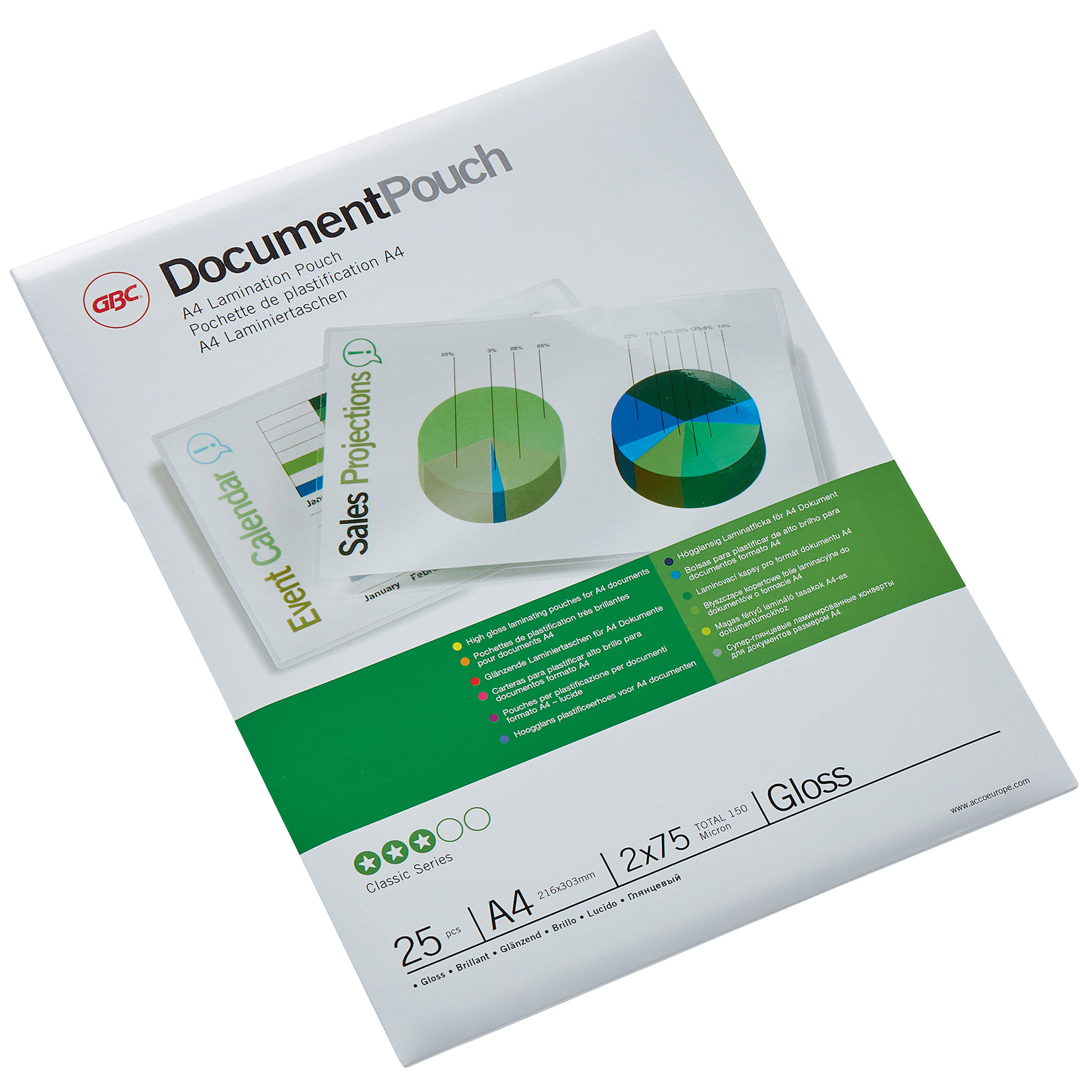 [8566534] Laminat A4 75mic 25/fp