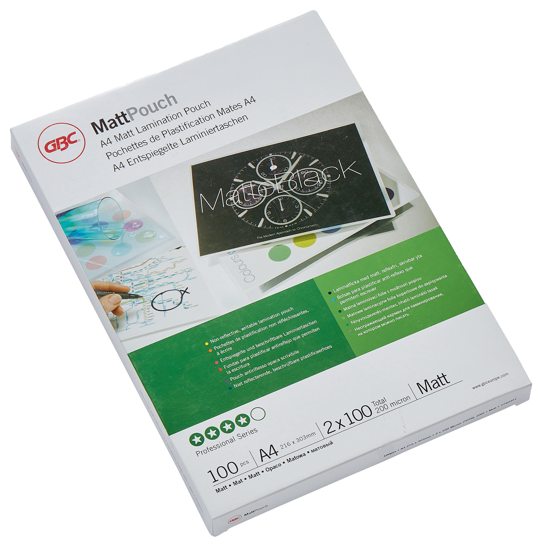 [8566535] Laminat A4 100mic matt 100/fp