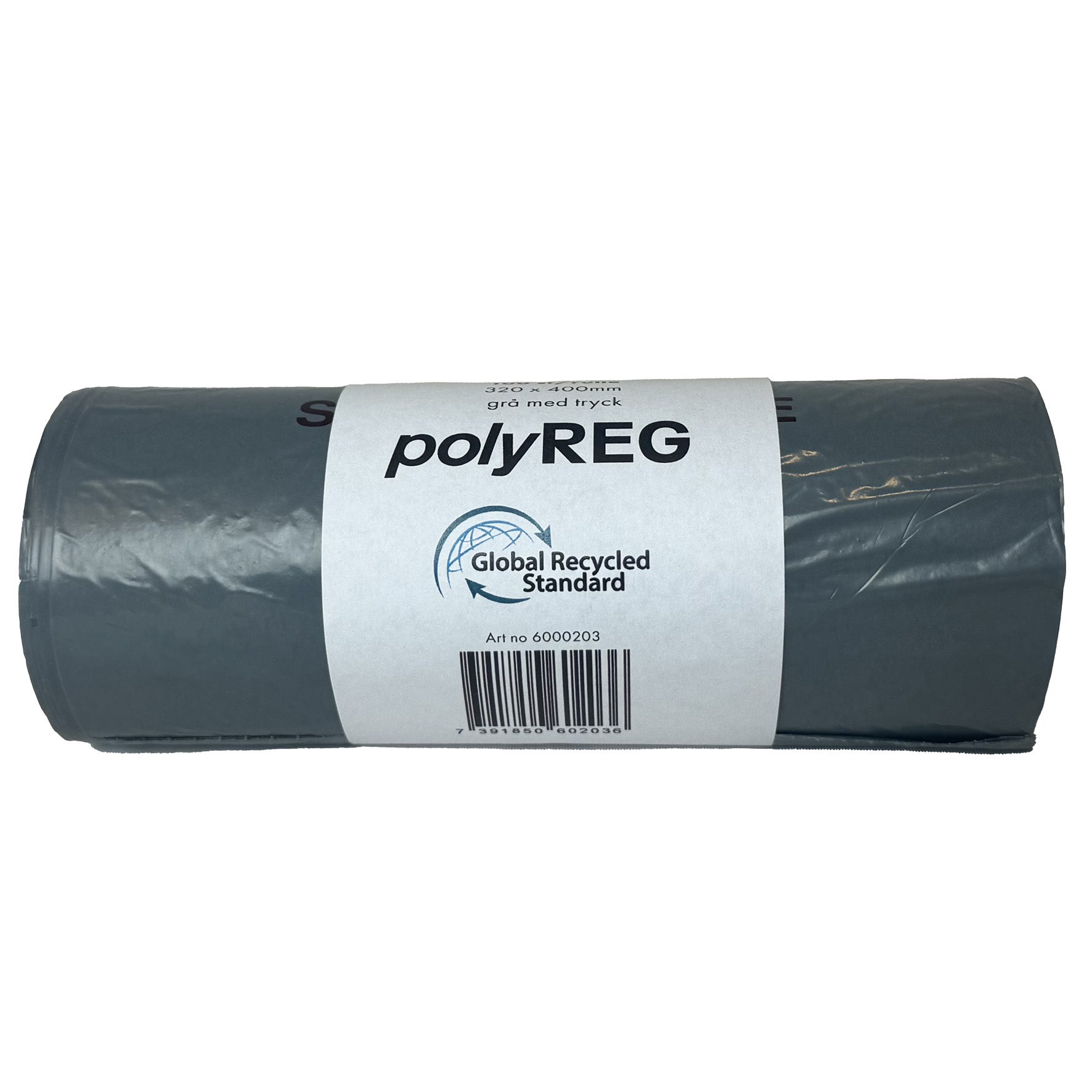 [8566589] Sanitetspåse PolyREG GRS 20 my grå med tryck