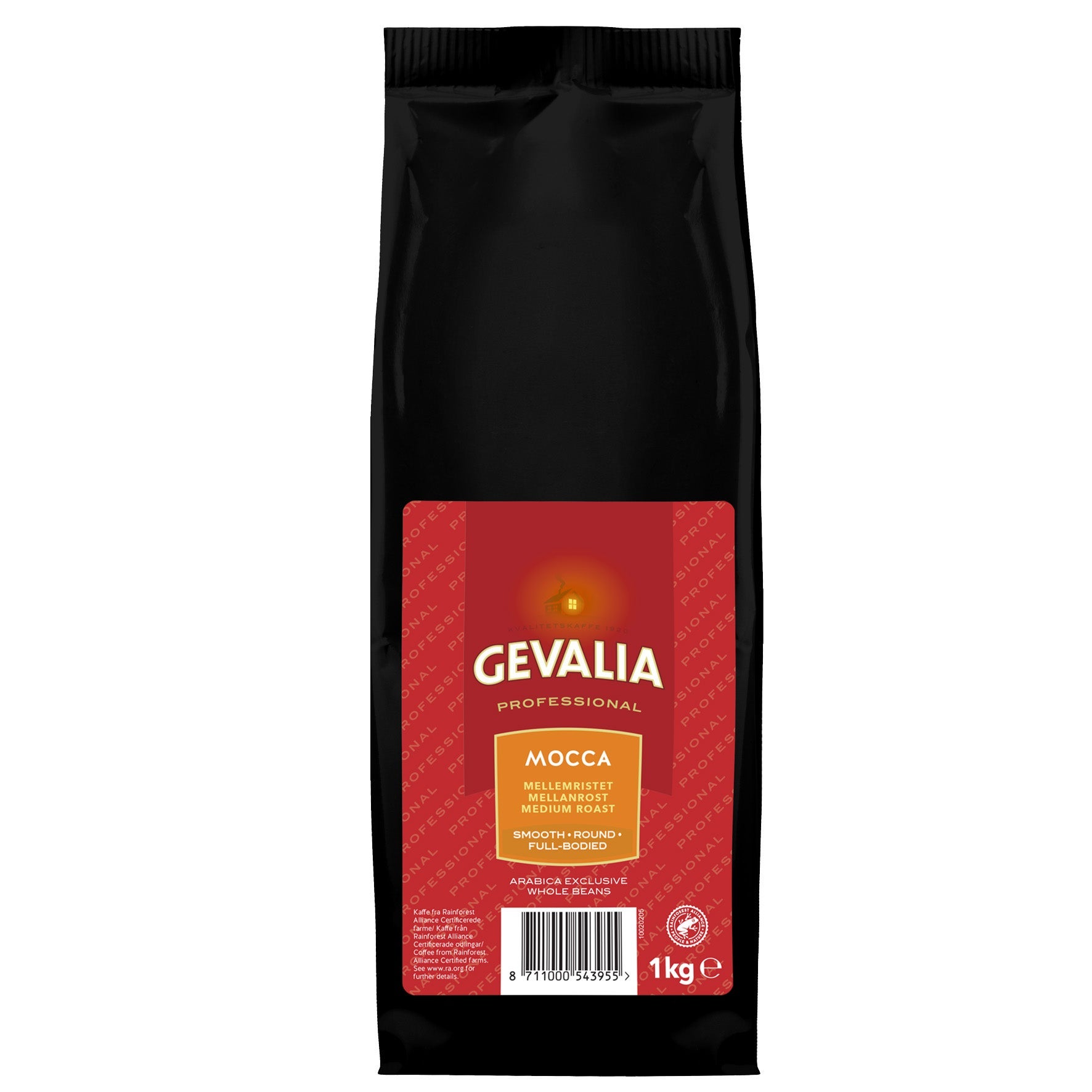 [8565659] Hela kaffebönor Mellanrost 1 kg