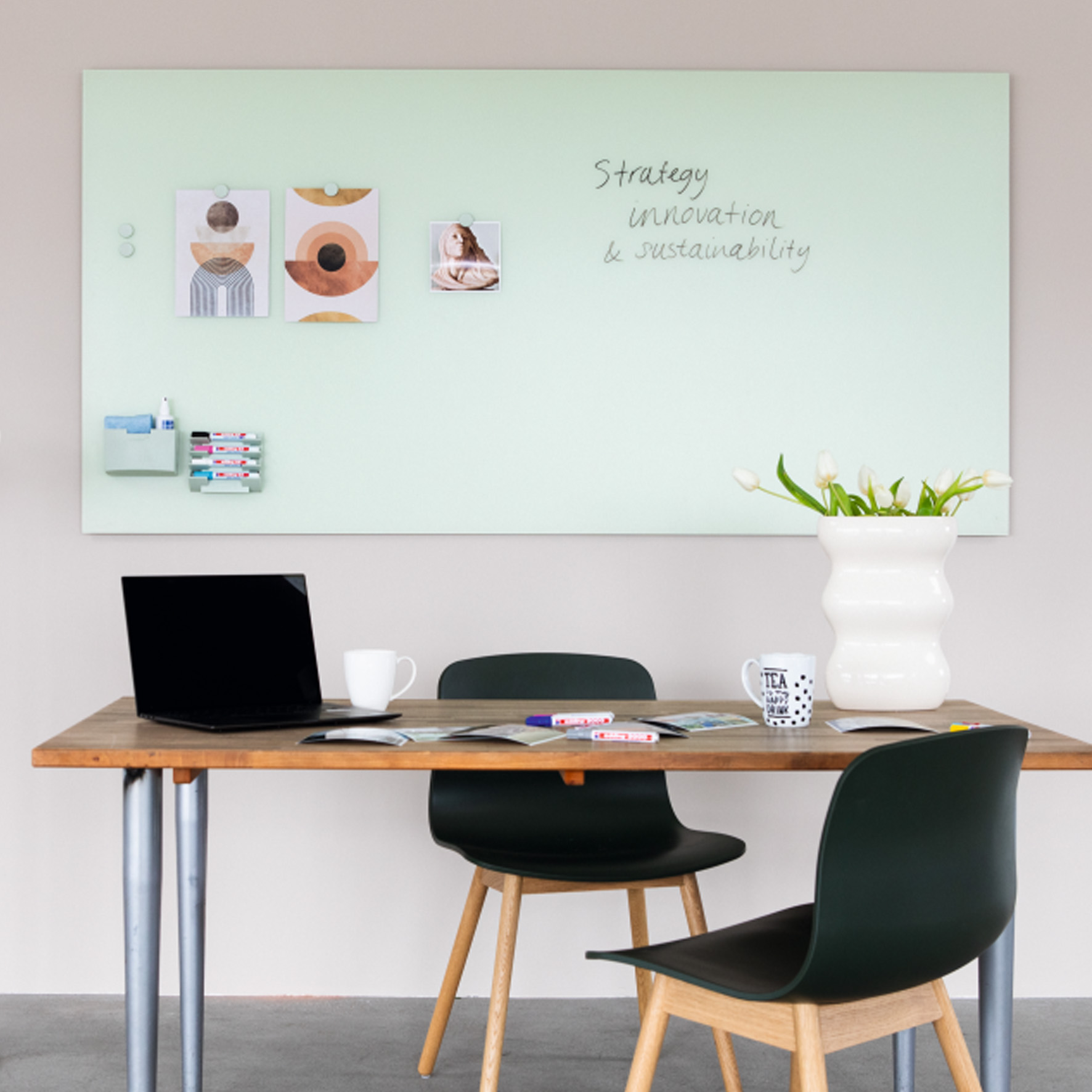 [8566653] Glastavla matt 100x200 sage gr