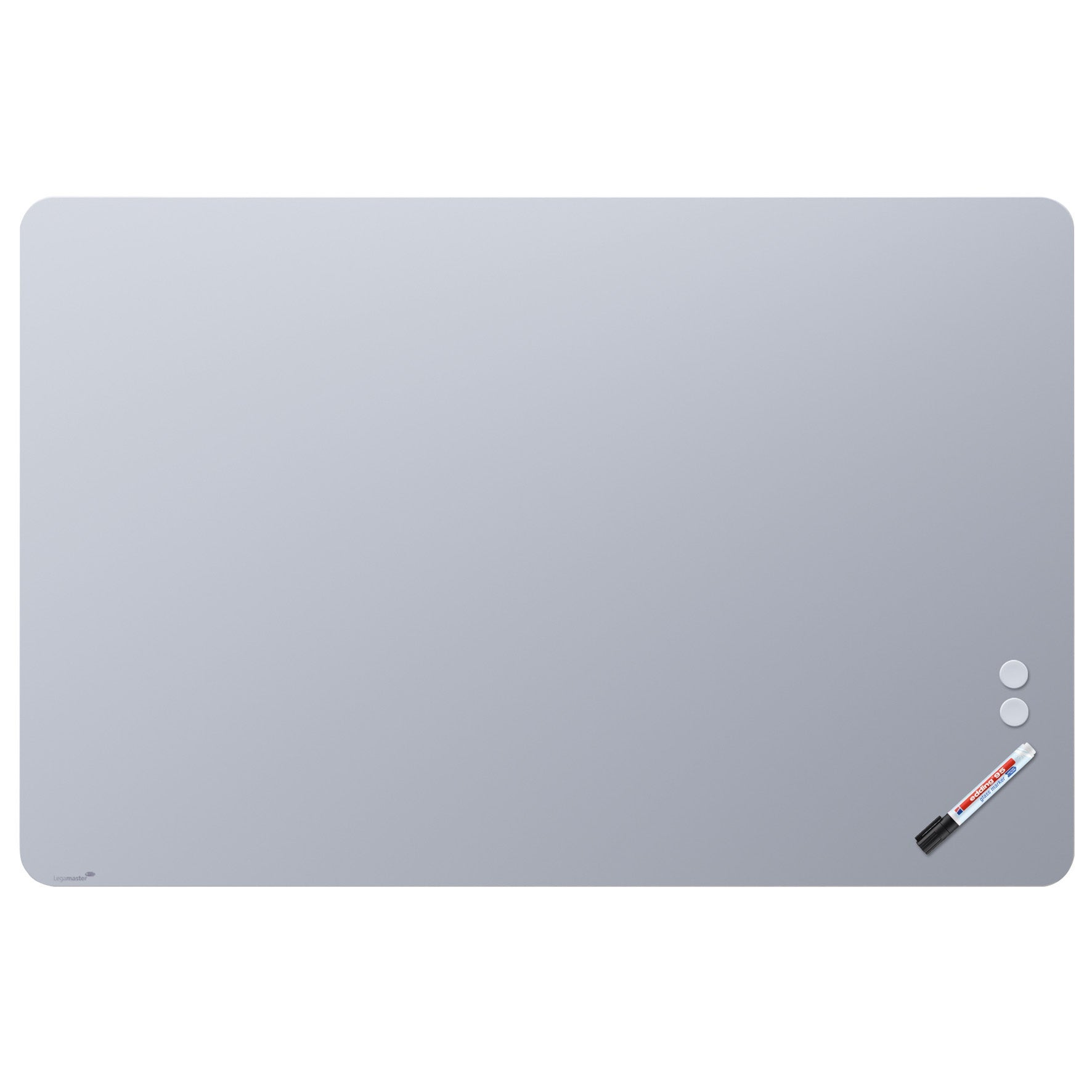 [8566655] Glastavla matt rundade hörn 100x150 cm Chilly Lake