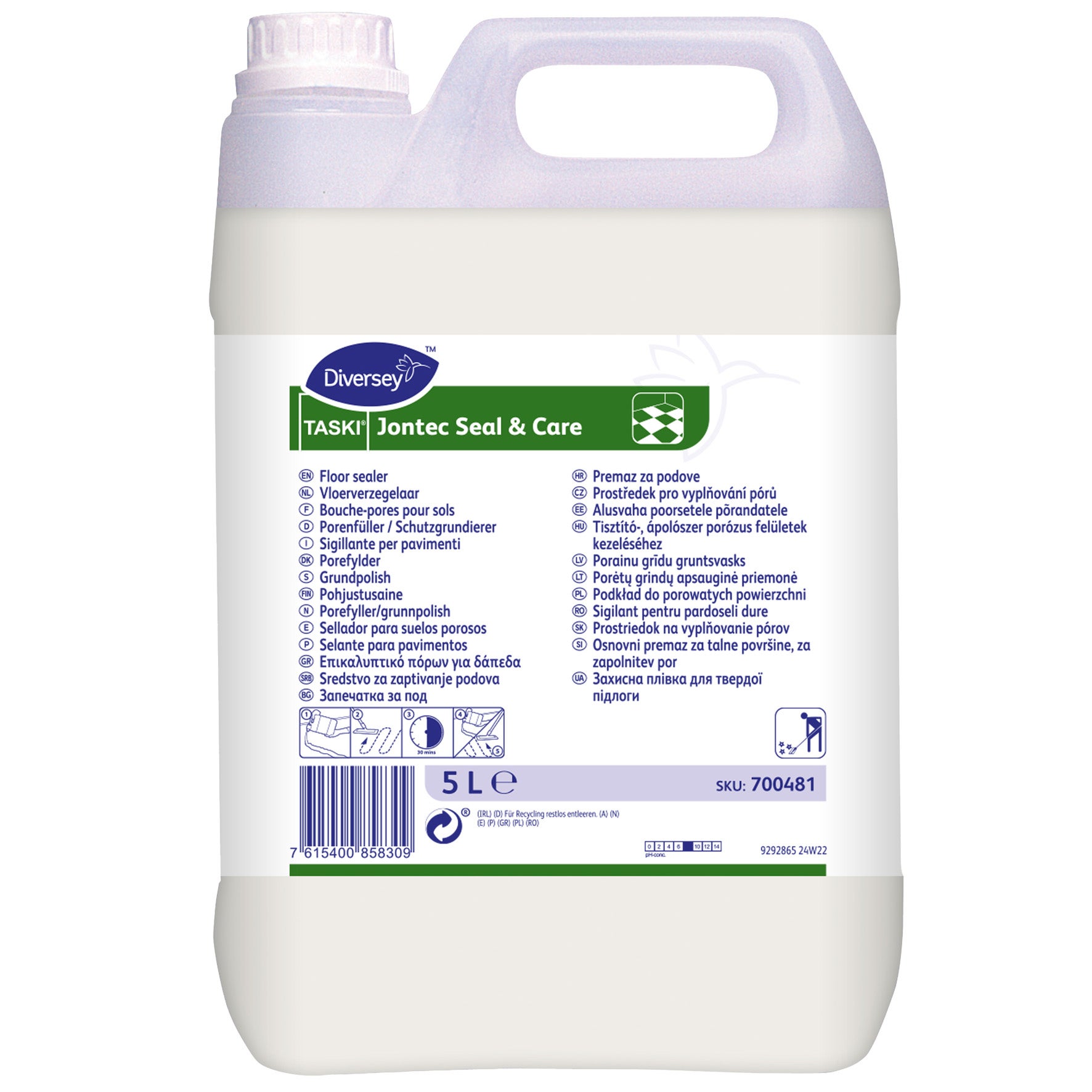 [8566590] Grundpolish Jontec Seal & Care 5 liter W1