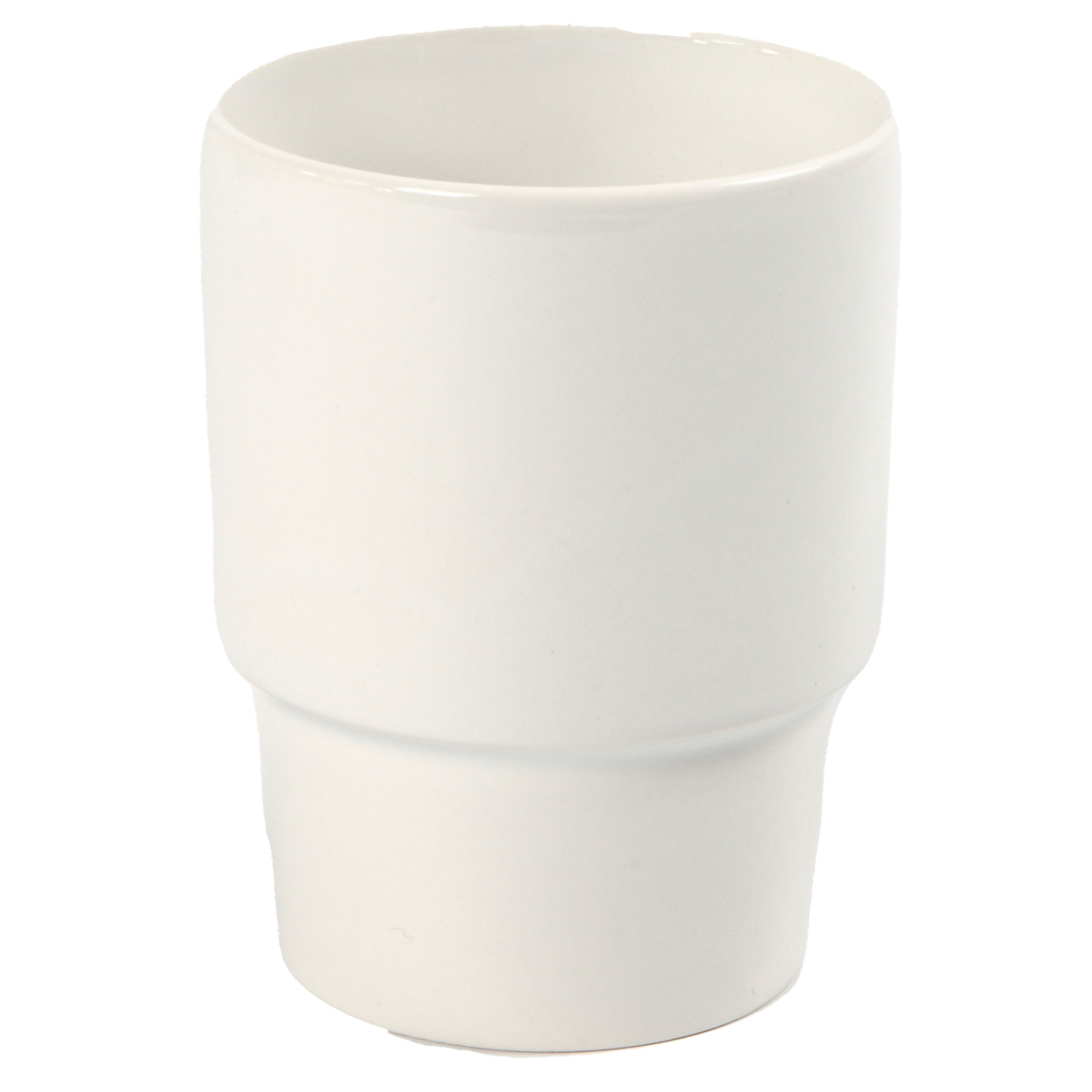 [8300455] Poslinsmugg h11cm d8,5cm vit