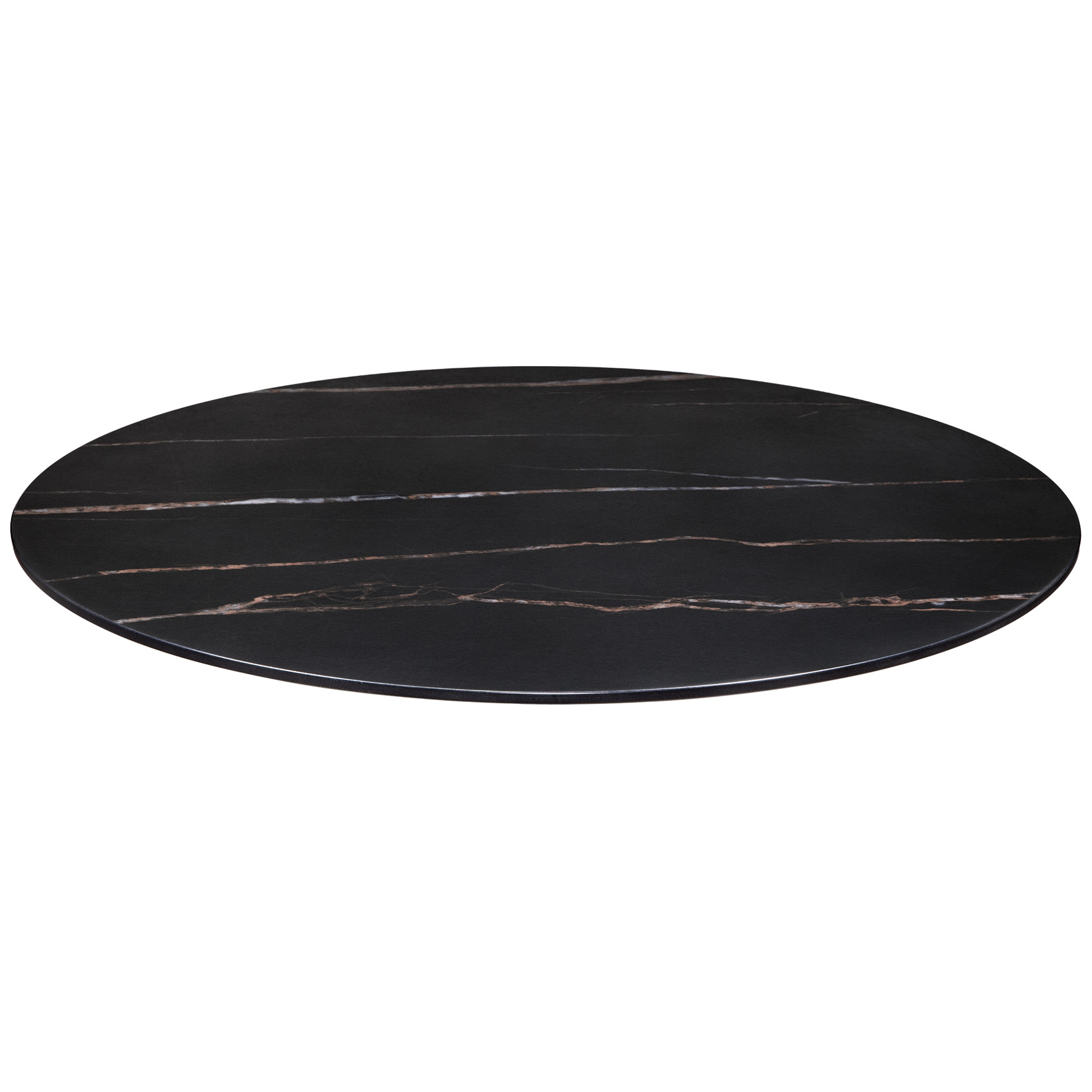 [8566947] Bordsskiva Sten Ø 70 cm, Svart