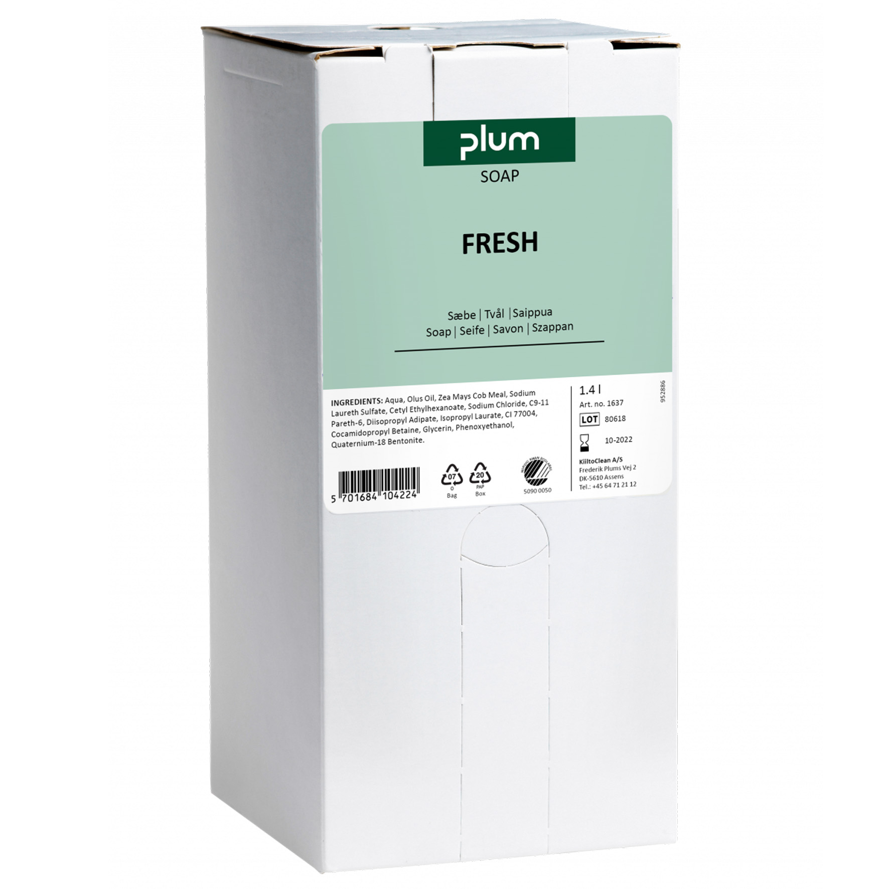 [8567045] Handtvål Plum Fresh 1,4L