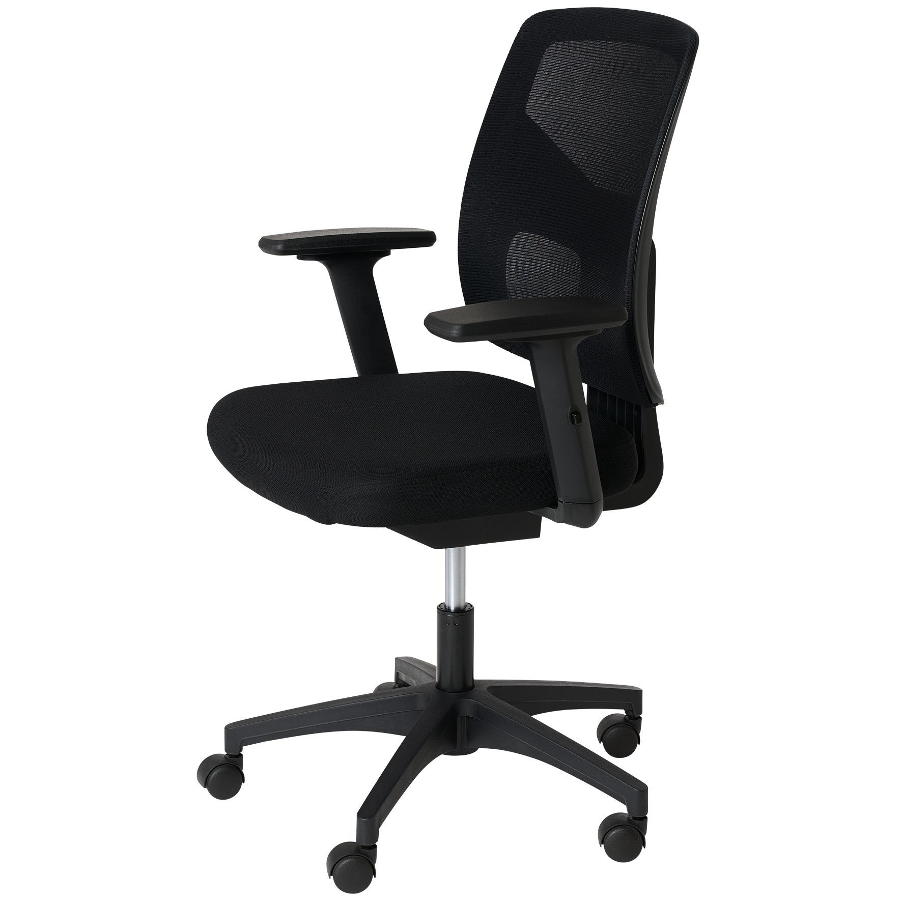 [8567067] Kontorsstol Mesh svart